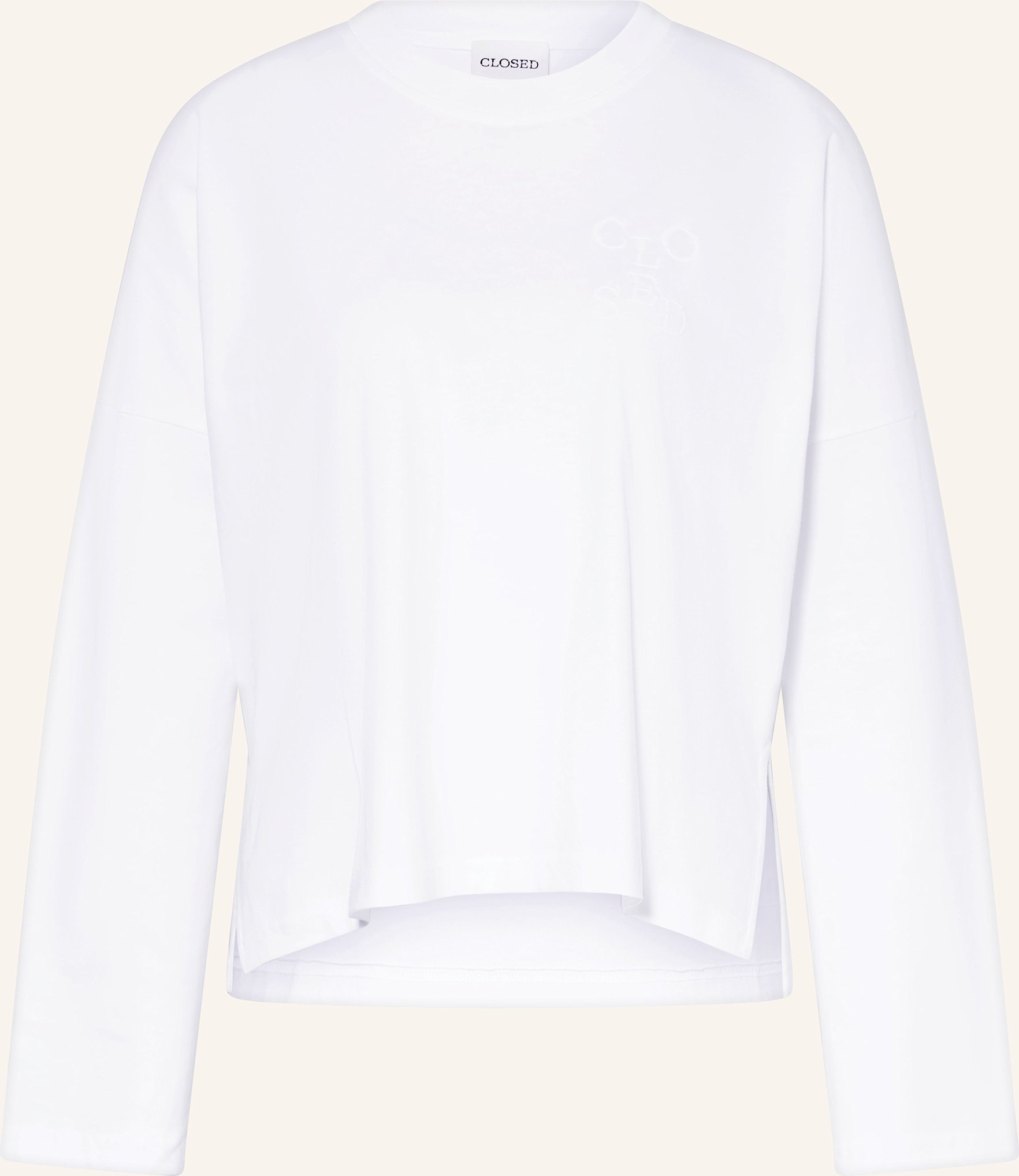 Closed Longsleeve weiss