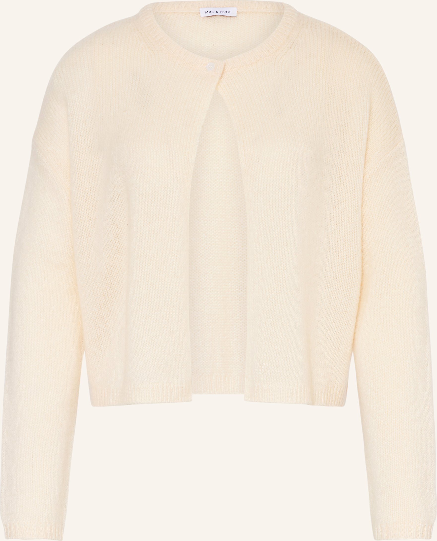 Mrs & Hugs Strickjacke Aus Cashmere rosa