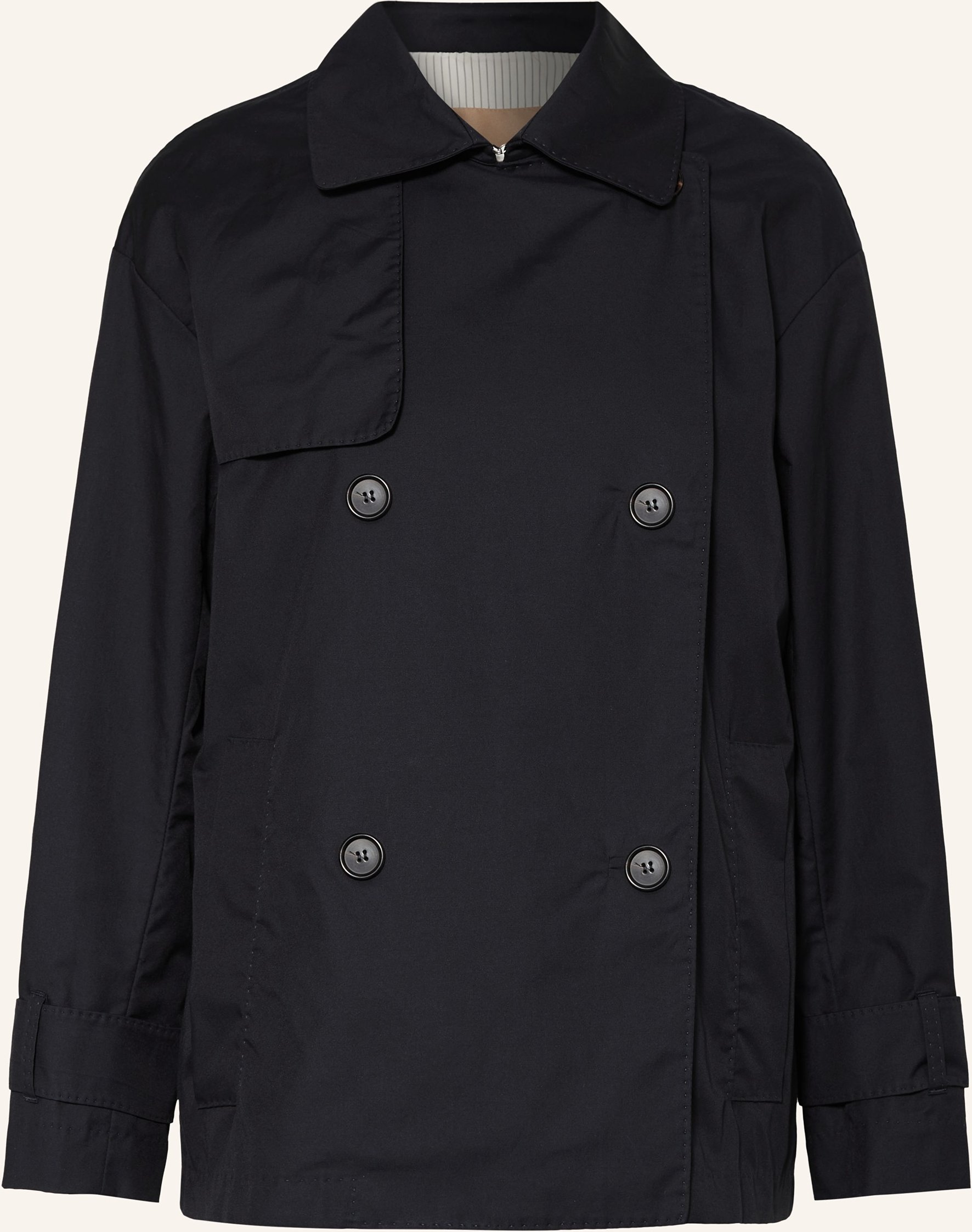 Thumbnail - Max Mara The Cube Trenchcoat Zeno blau