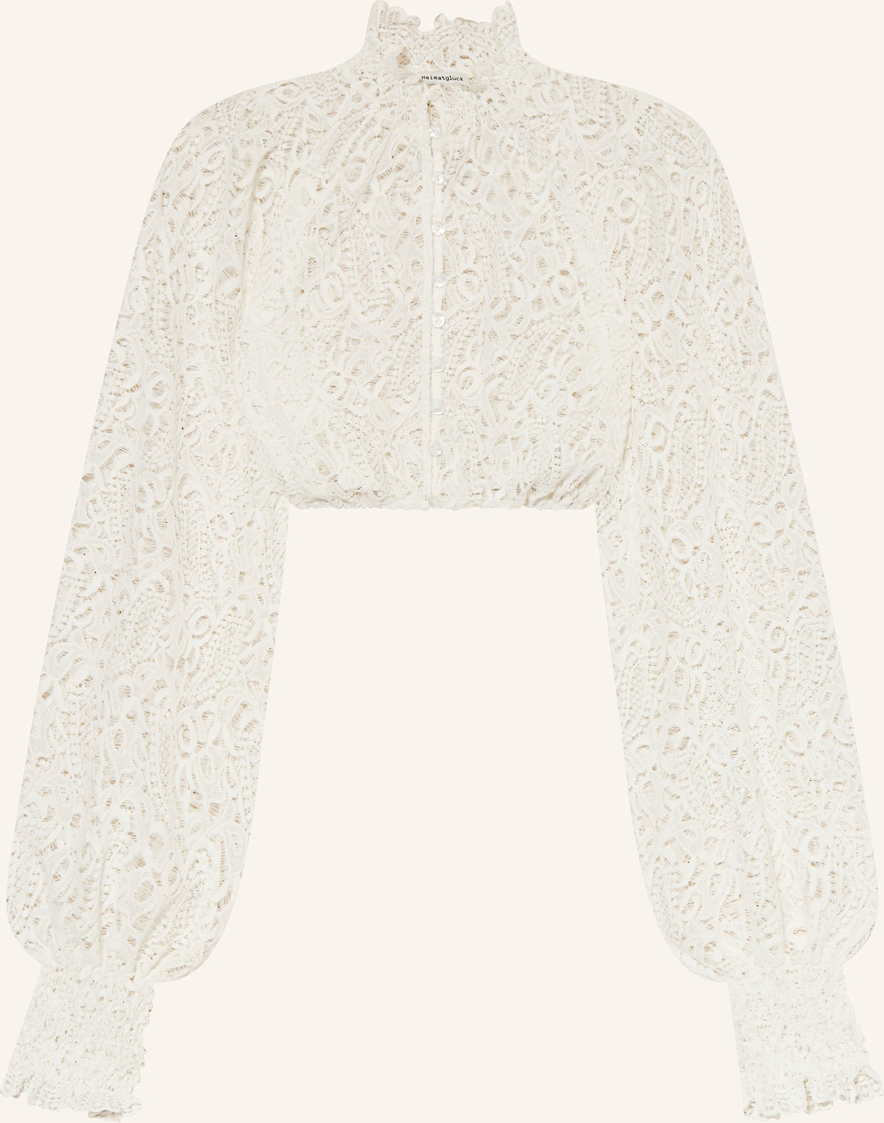 Heimatglück Tracht Dirndlbluse Luise weiss