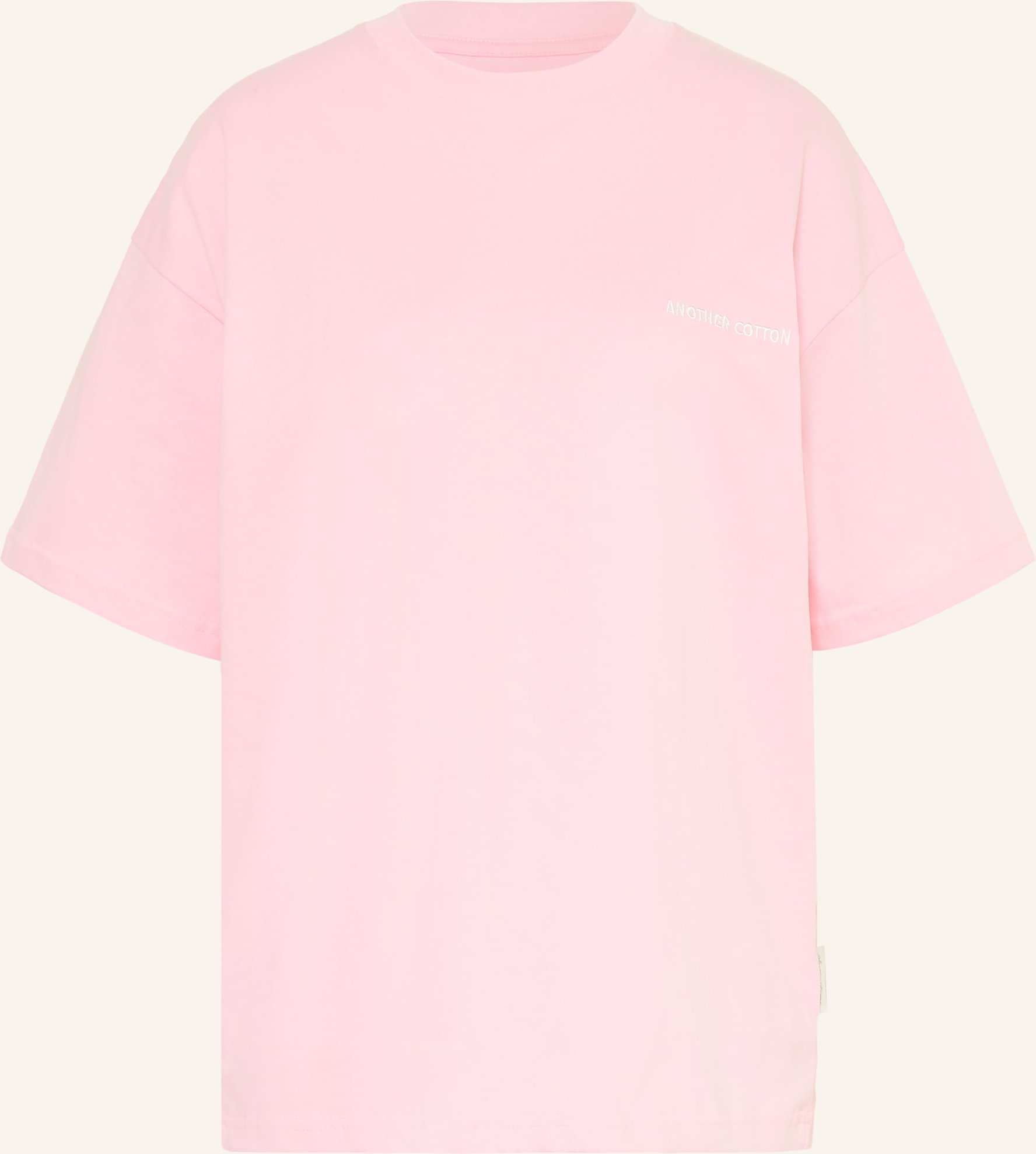 Another Cotton Lab Oversized-Shirt rosa