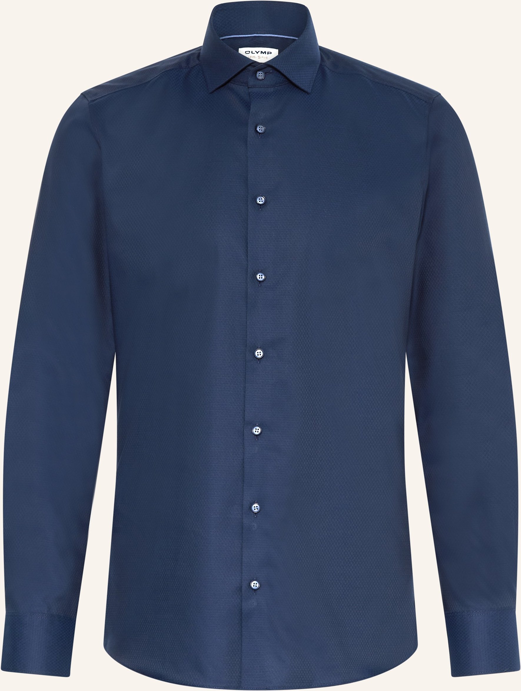 Olymp Hemd Body Fit blau