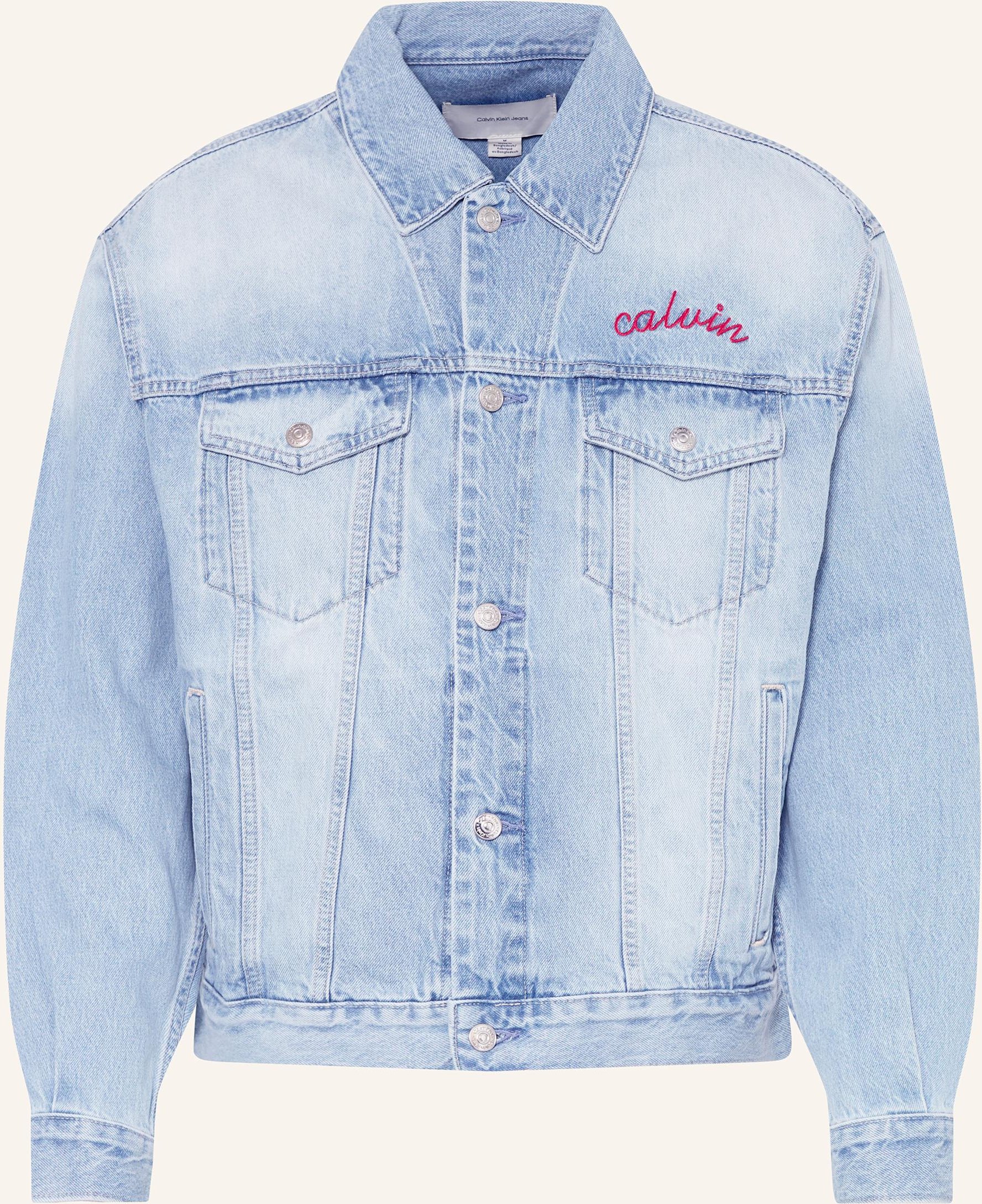 Calvin Klein Jeans Jeansjacke blau