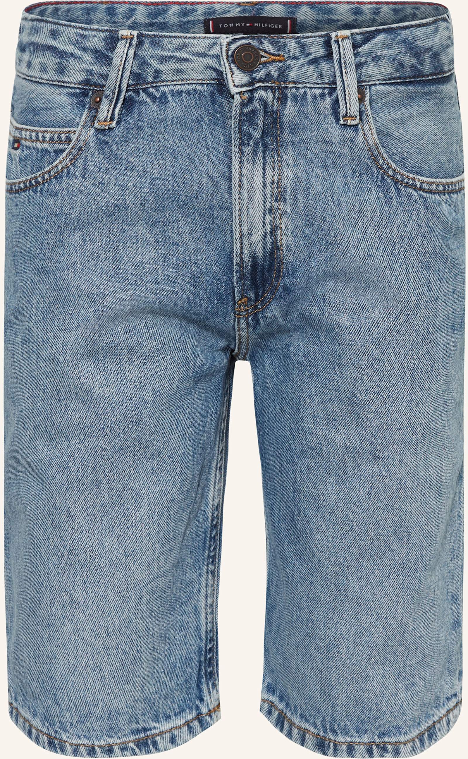 Tommy Hilfiger Jeansshorts Straight Fit blau