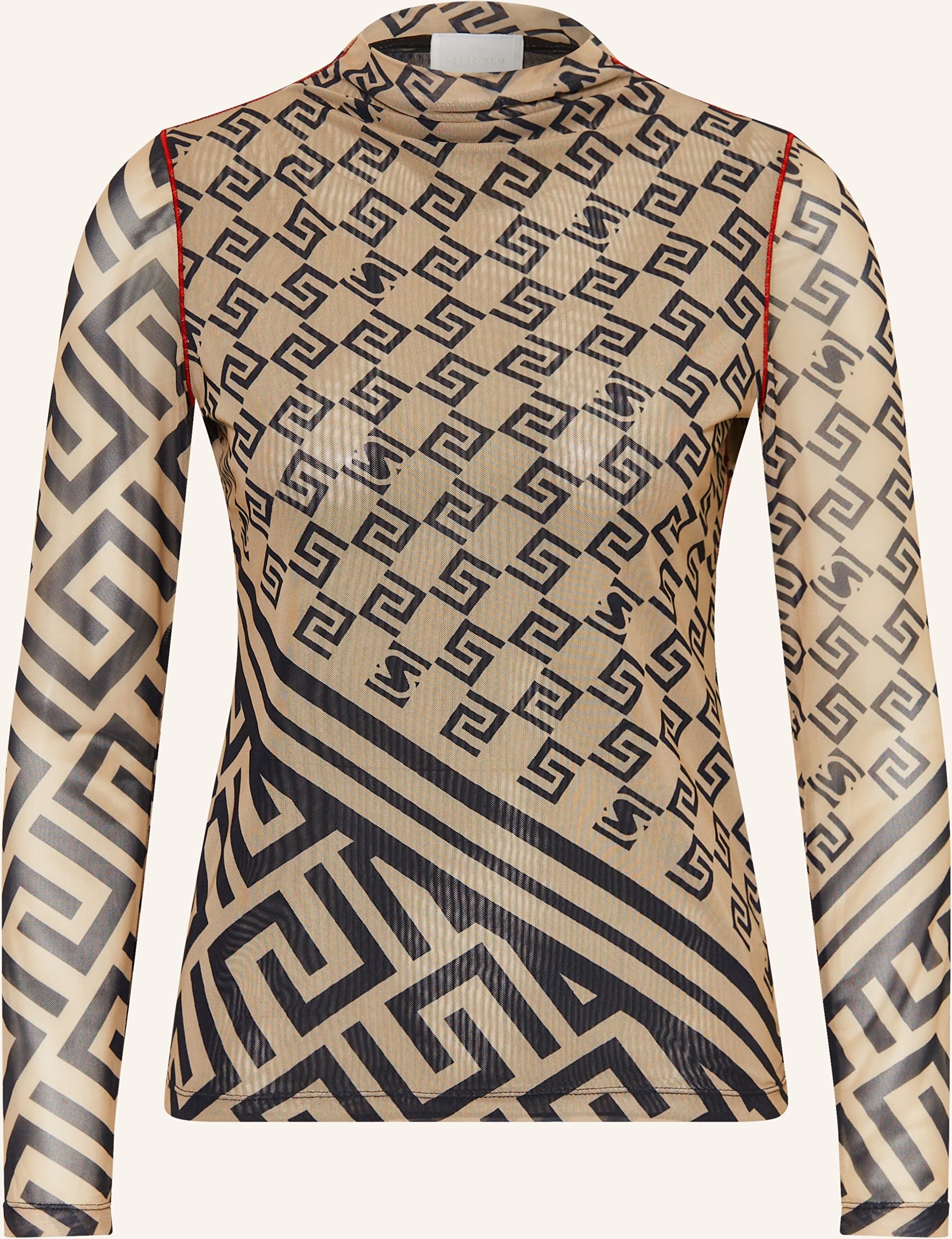 Sportalm Longsleeve Aus Mesh beige