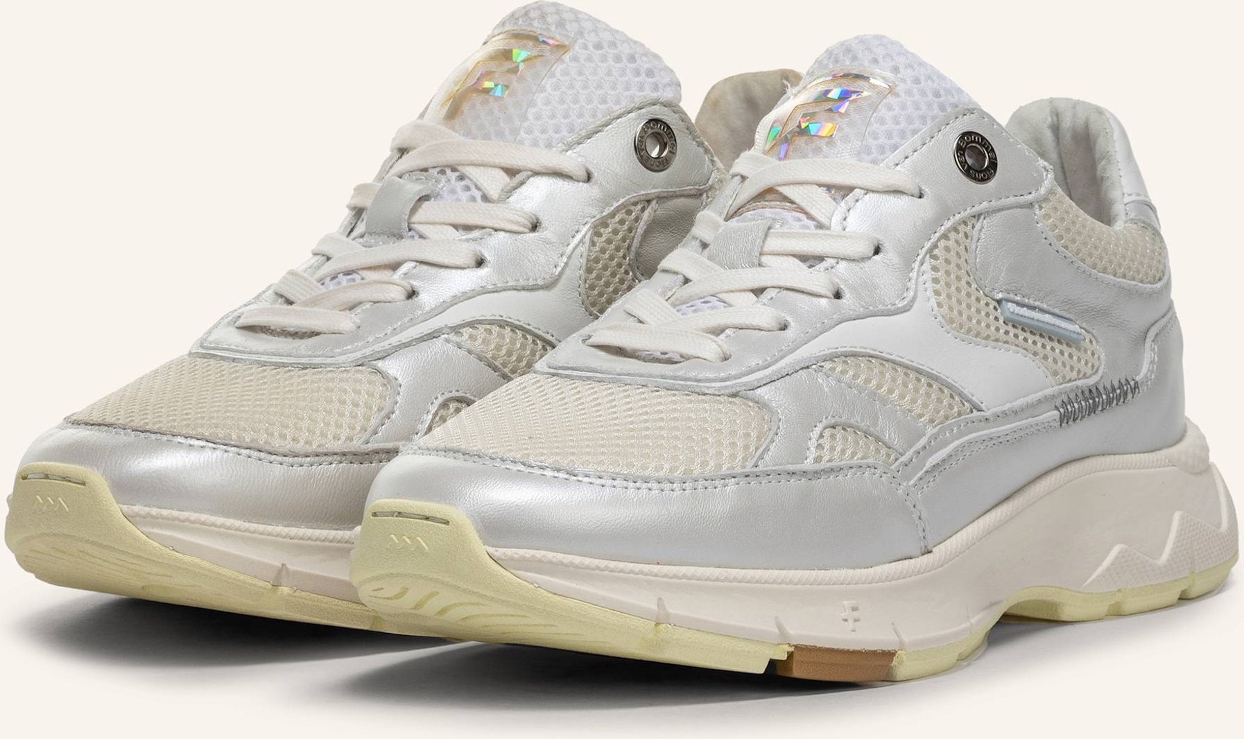 Floris Van Bommel Sneaker Daysi 03 silber