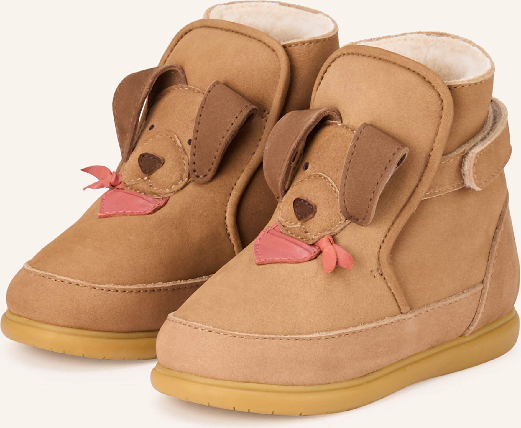 Donsje Krabbelschuhe Jidde beige