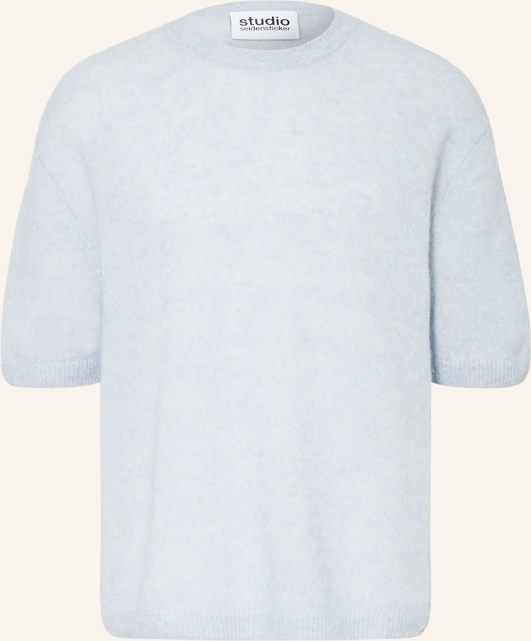 Studio Seidensticker Strickshirt Aus Mohair blau