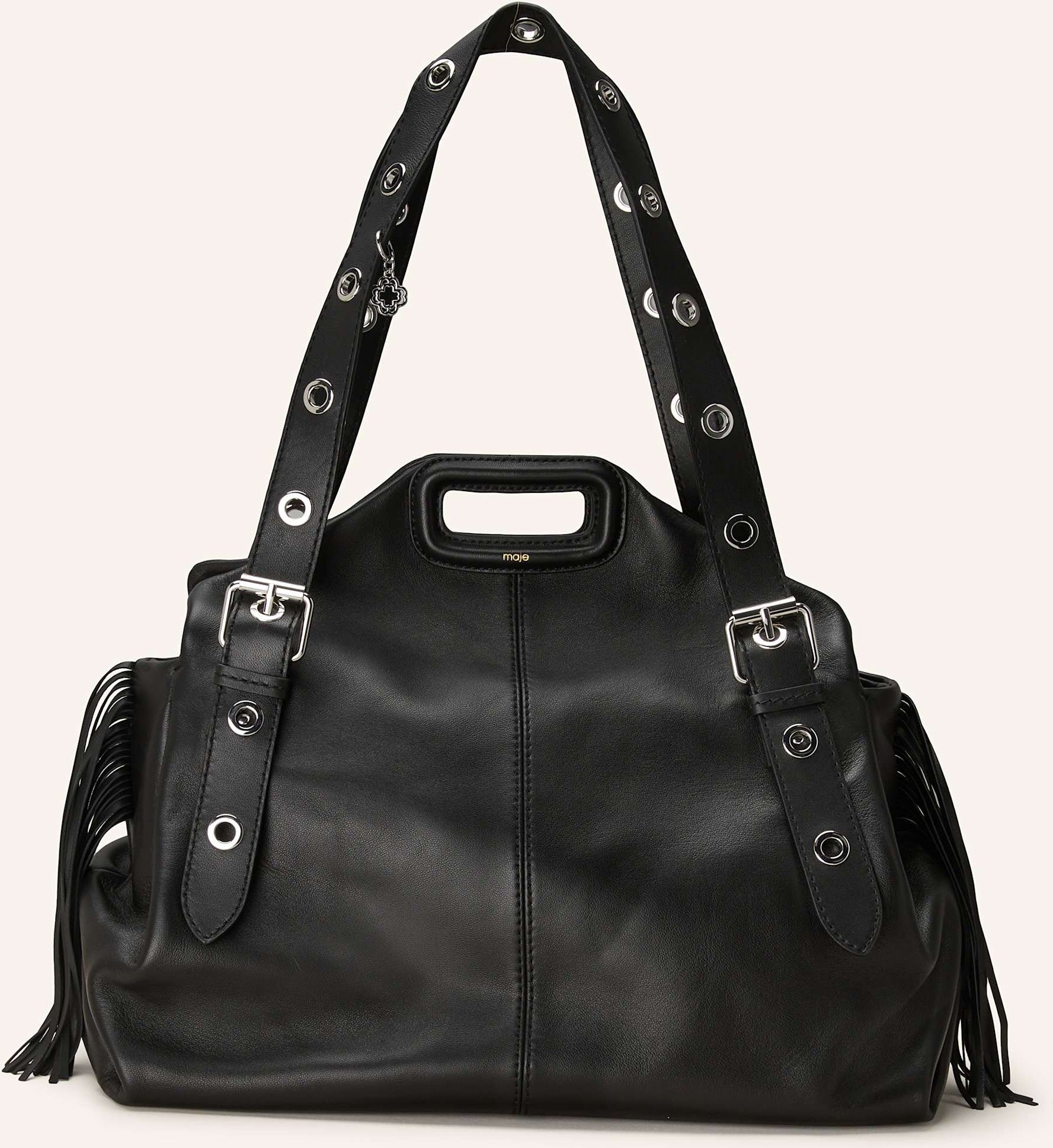 Maje Shopper schwarz