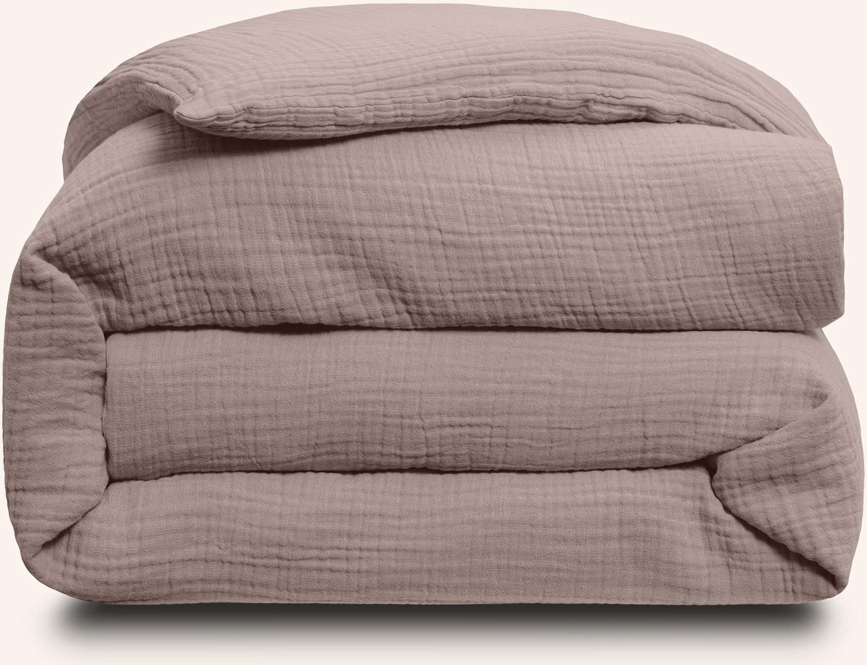 Royfort Bettbezug Musselin beige