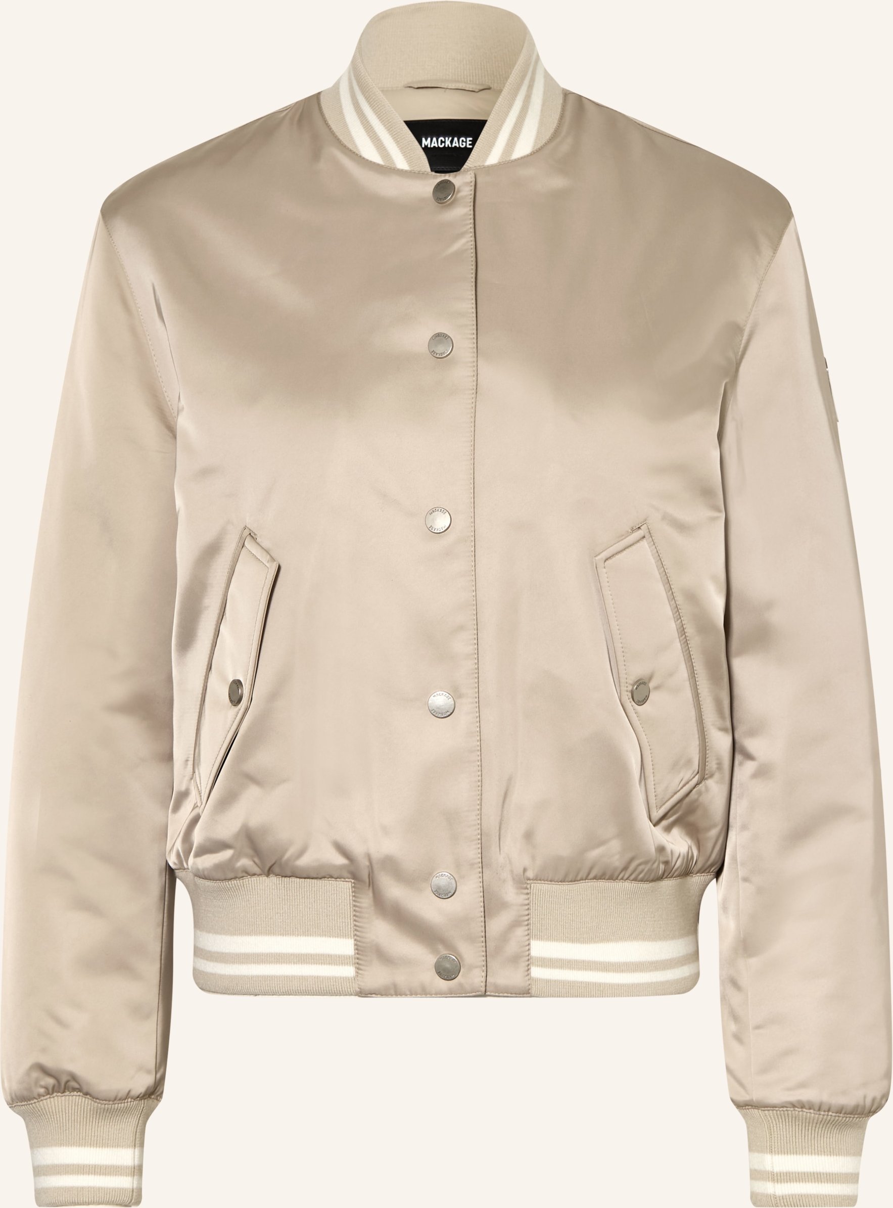 Mackage College-Jacke Juniper grau