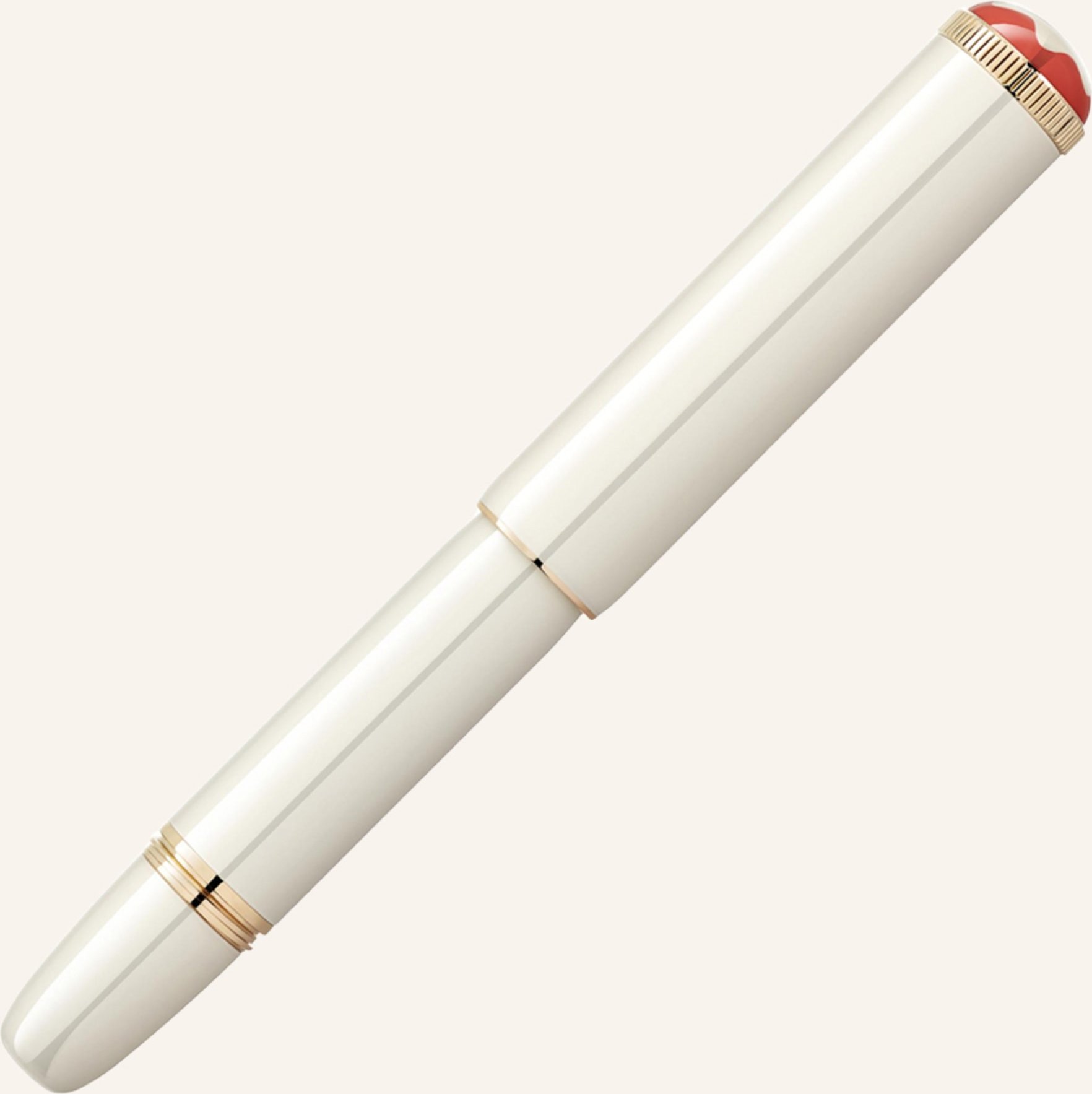 Montblanc Rollerball Heritage Rouge Et Noir Baby weiss