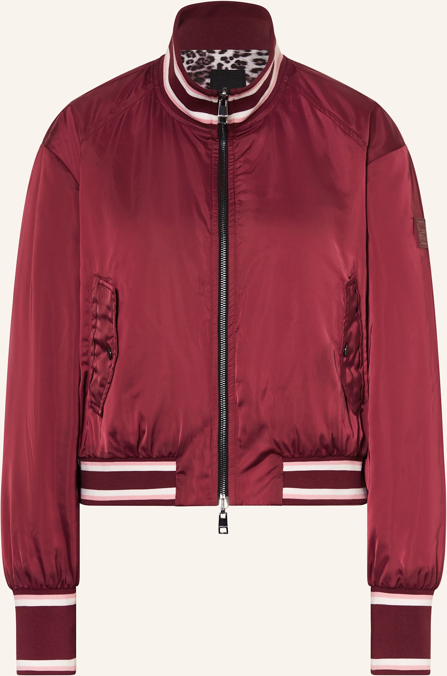 Marc Cain Blouson Zum Wenden rot