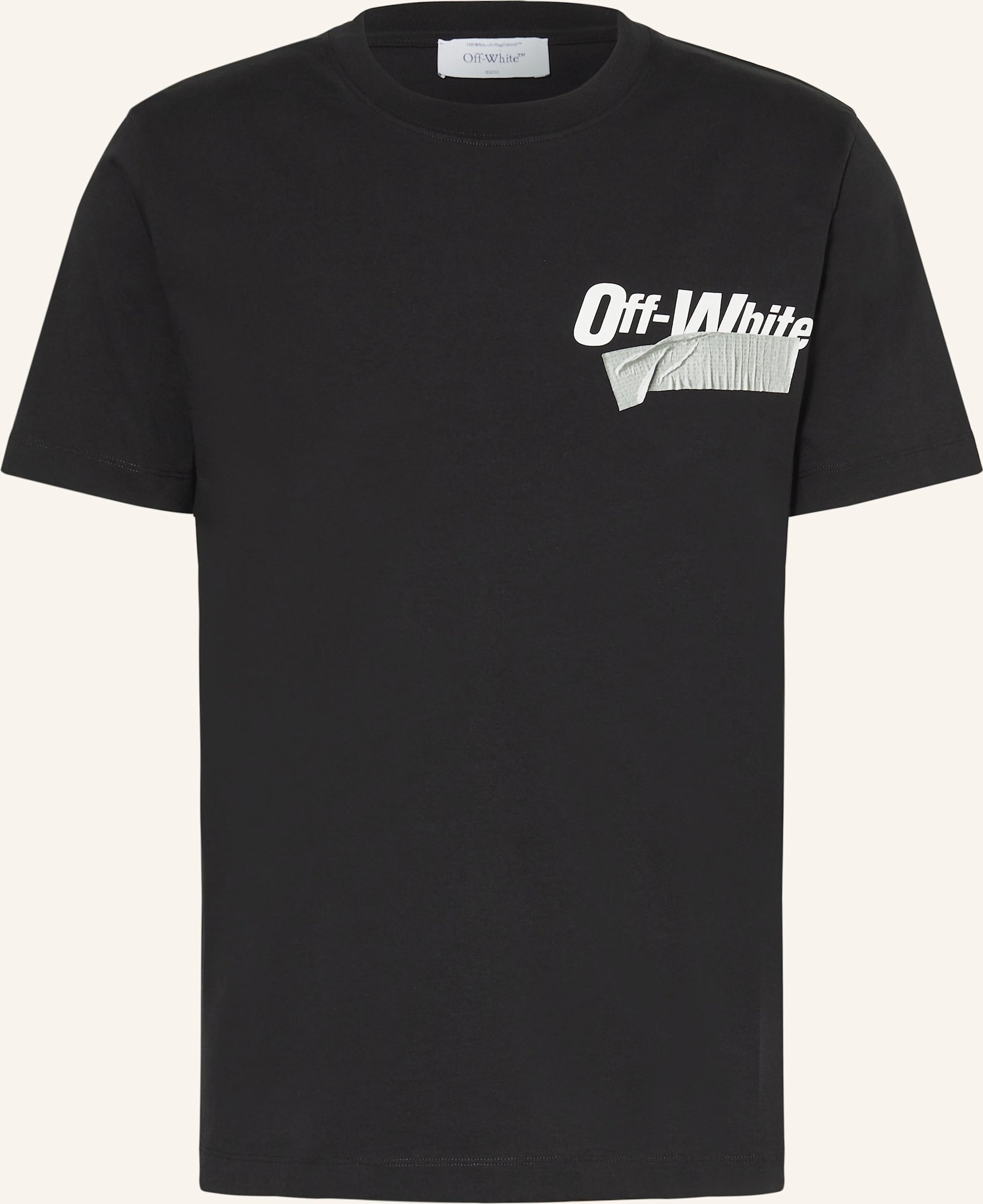 Thumbnail - Off-White T-Shirt Cupid Tape schwarz