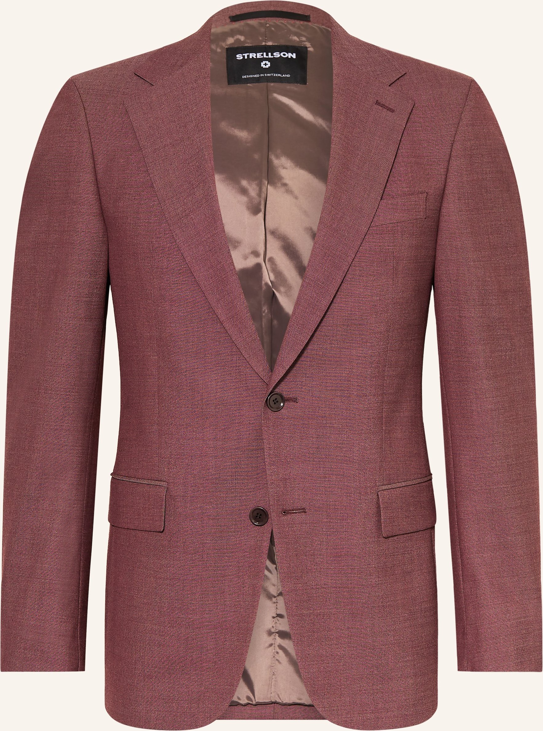 Strellson Anzugsakko Alzer Slim Fit rot