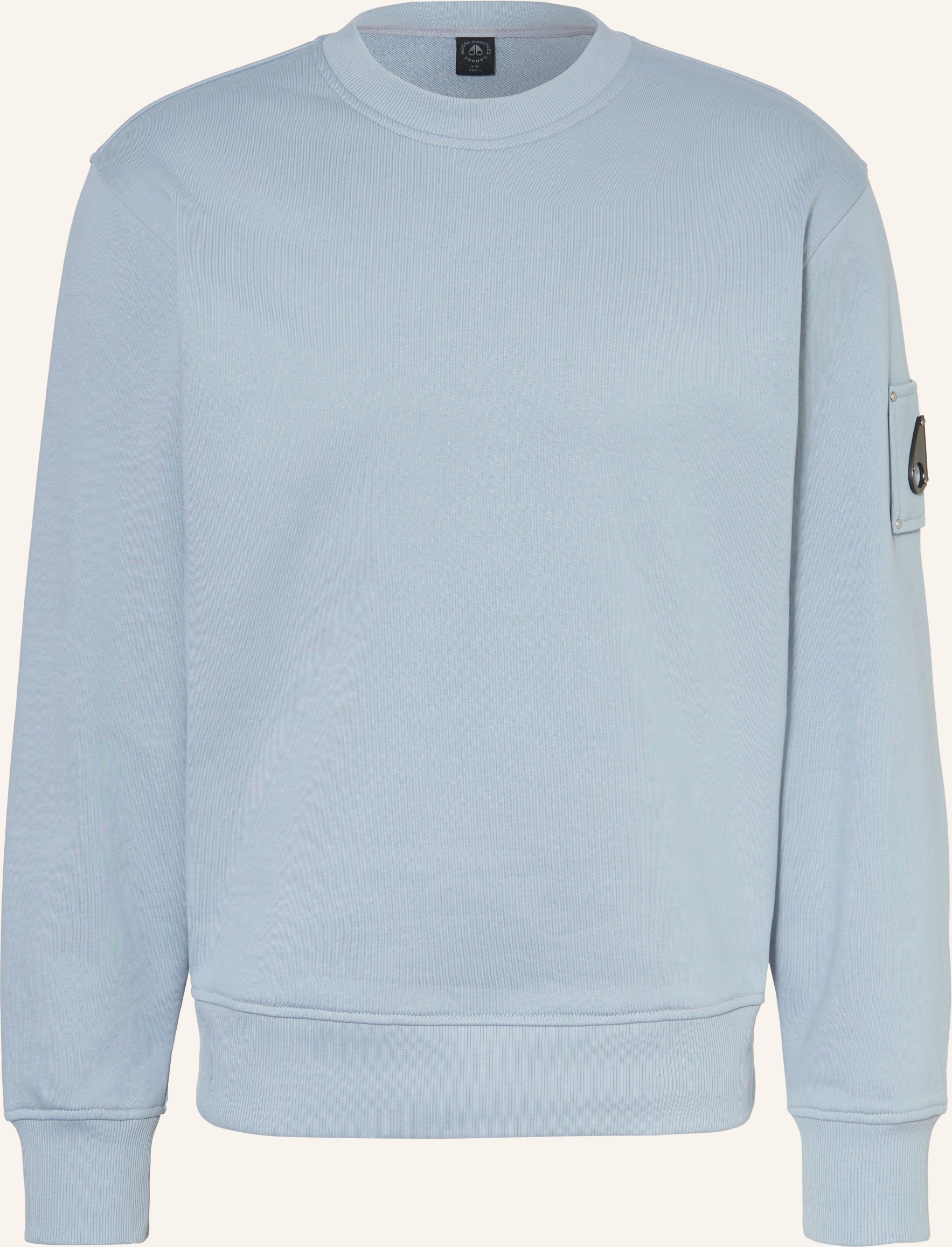 Moose Knuckles Sweatshirt Hartsfield blau