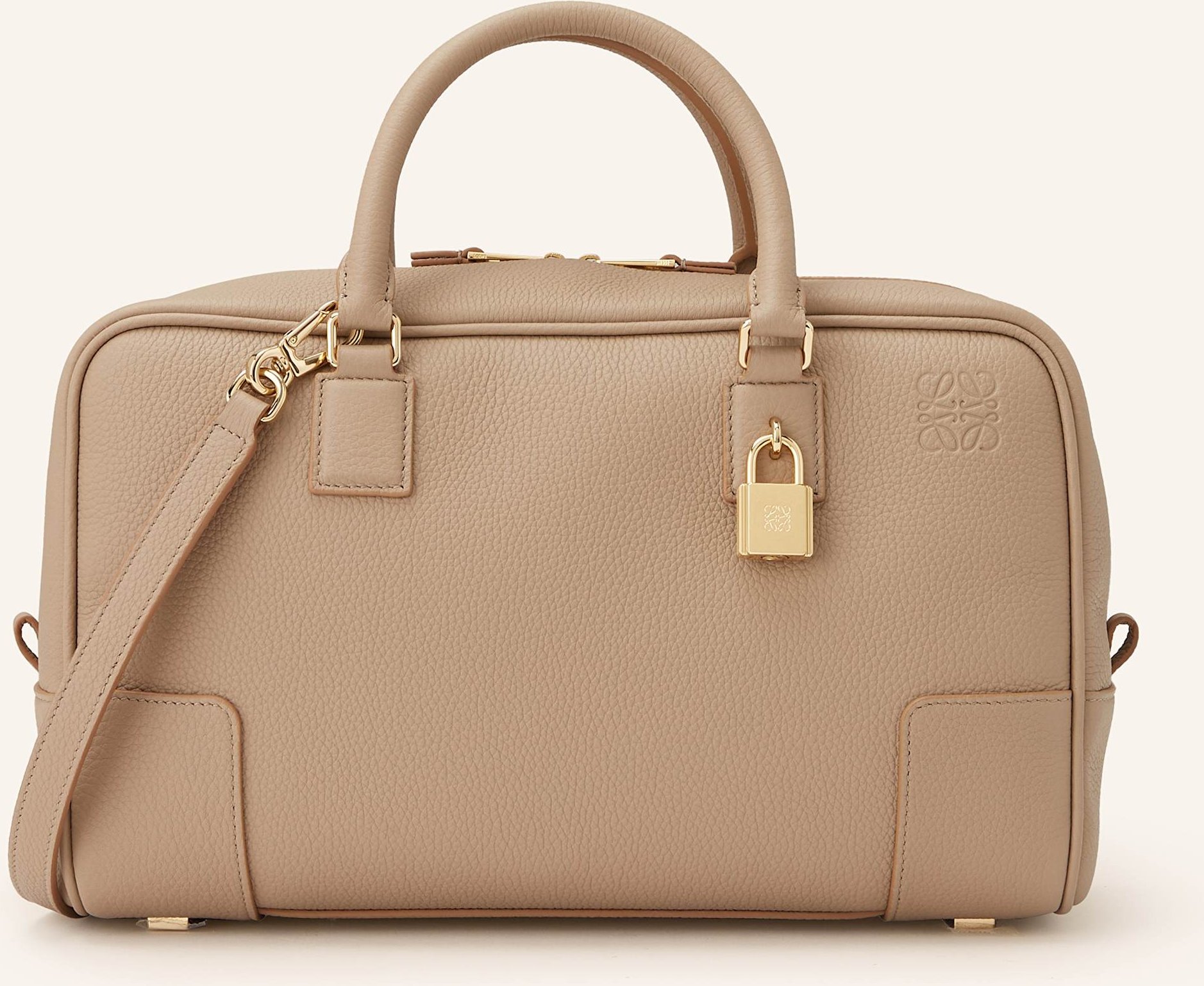 Thumbnail - Loewe Handtasche Amazona 28 beige