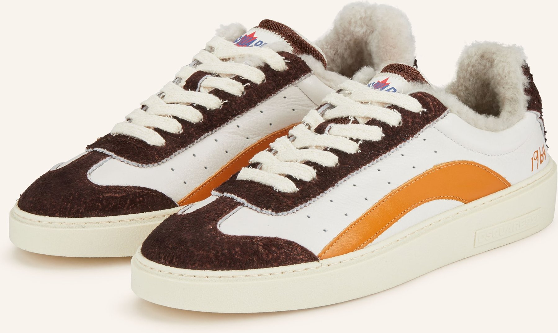 Thumbnail - dsquared2 Sneaker Rider weiss