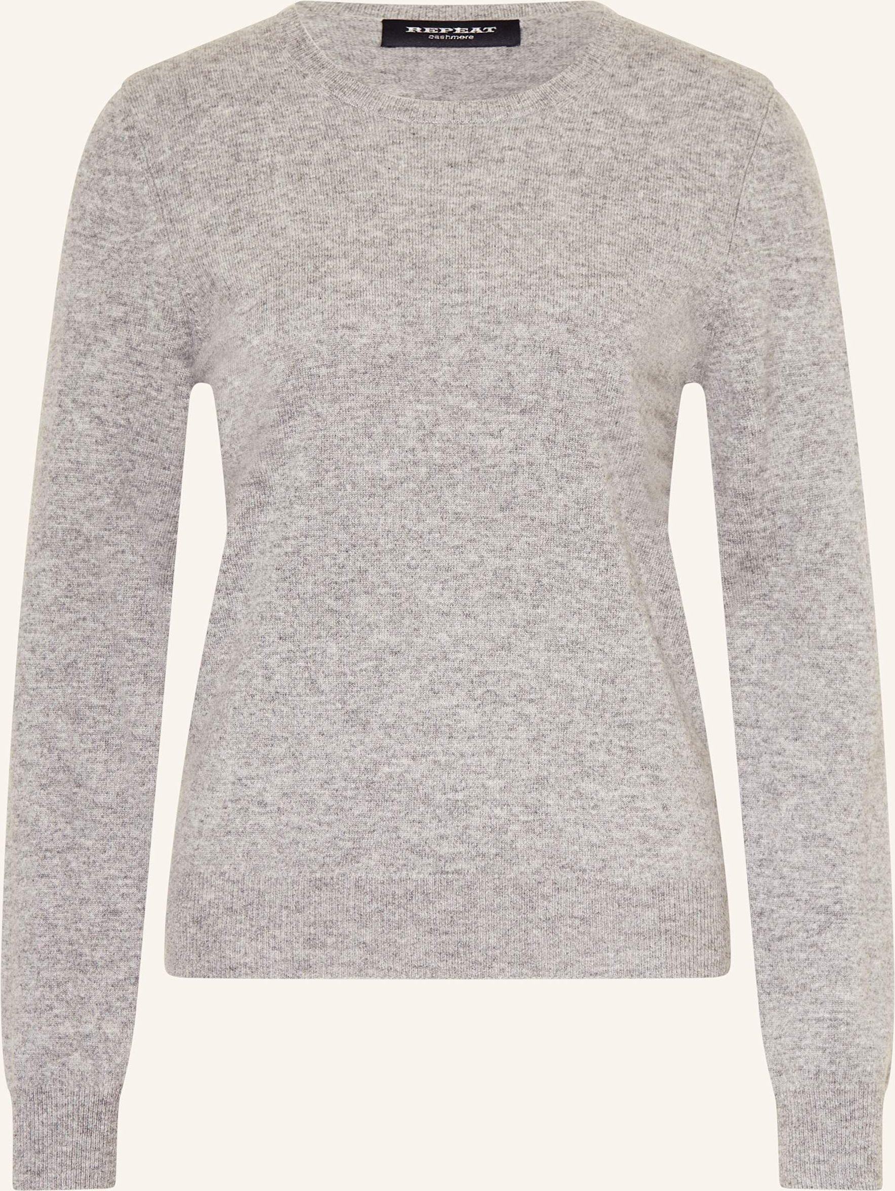 Repeat Cashmere-Pullover grau
