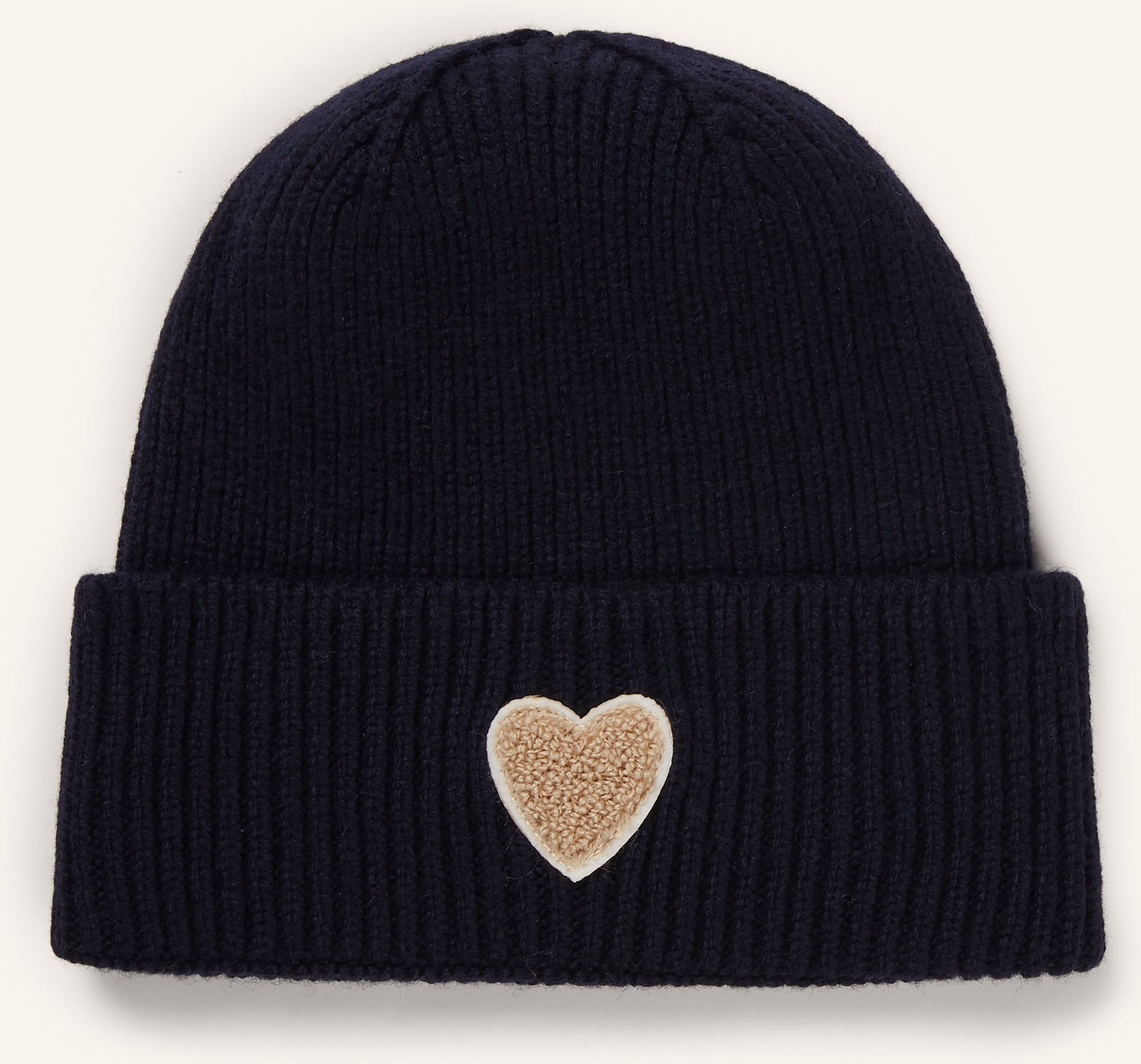 Unio Mütze Lund Heart Neon Pink blau