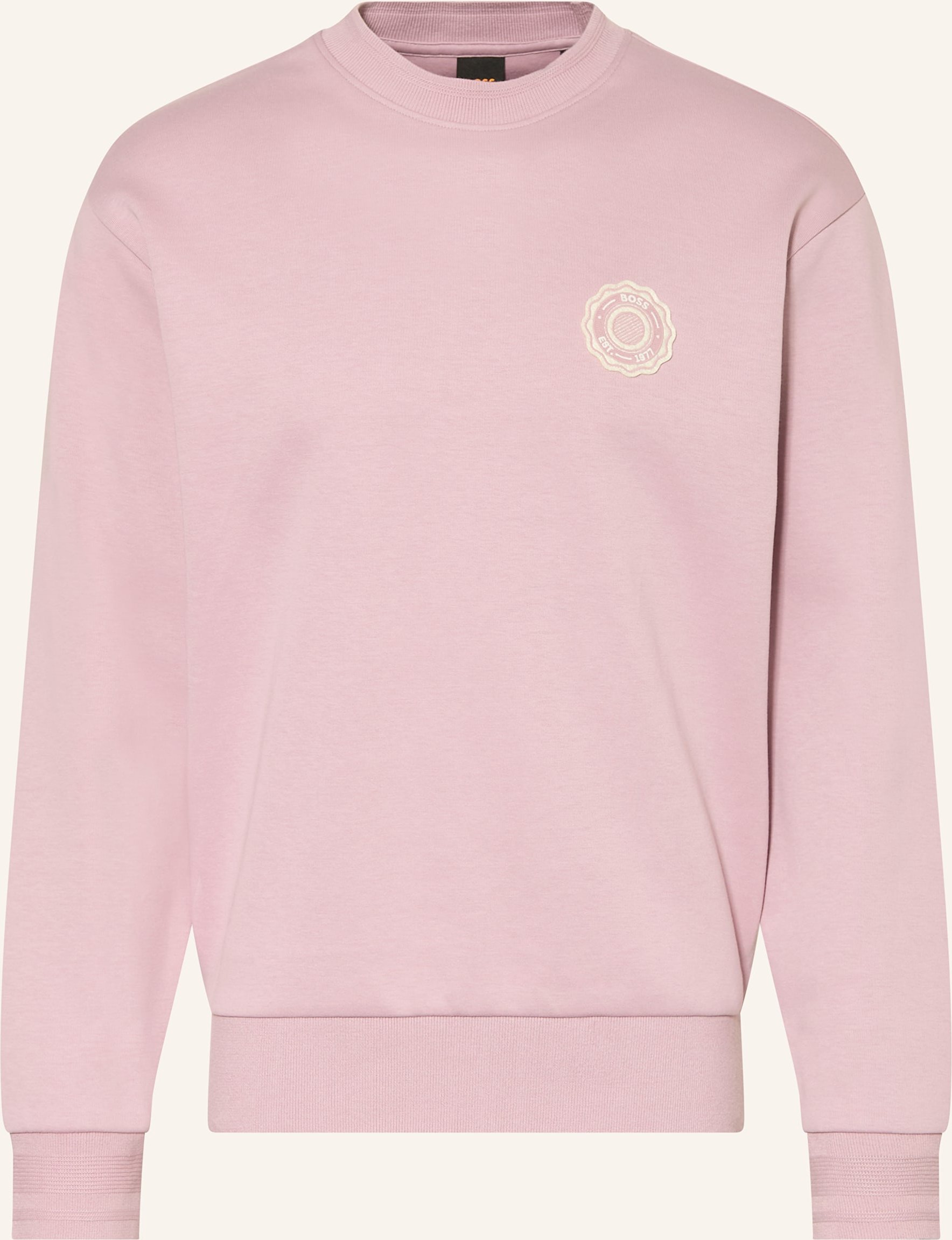 Boss Sweatshirt Varsity rosa