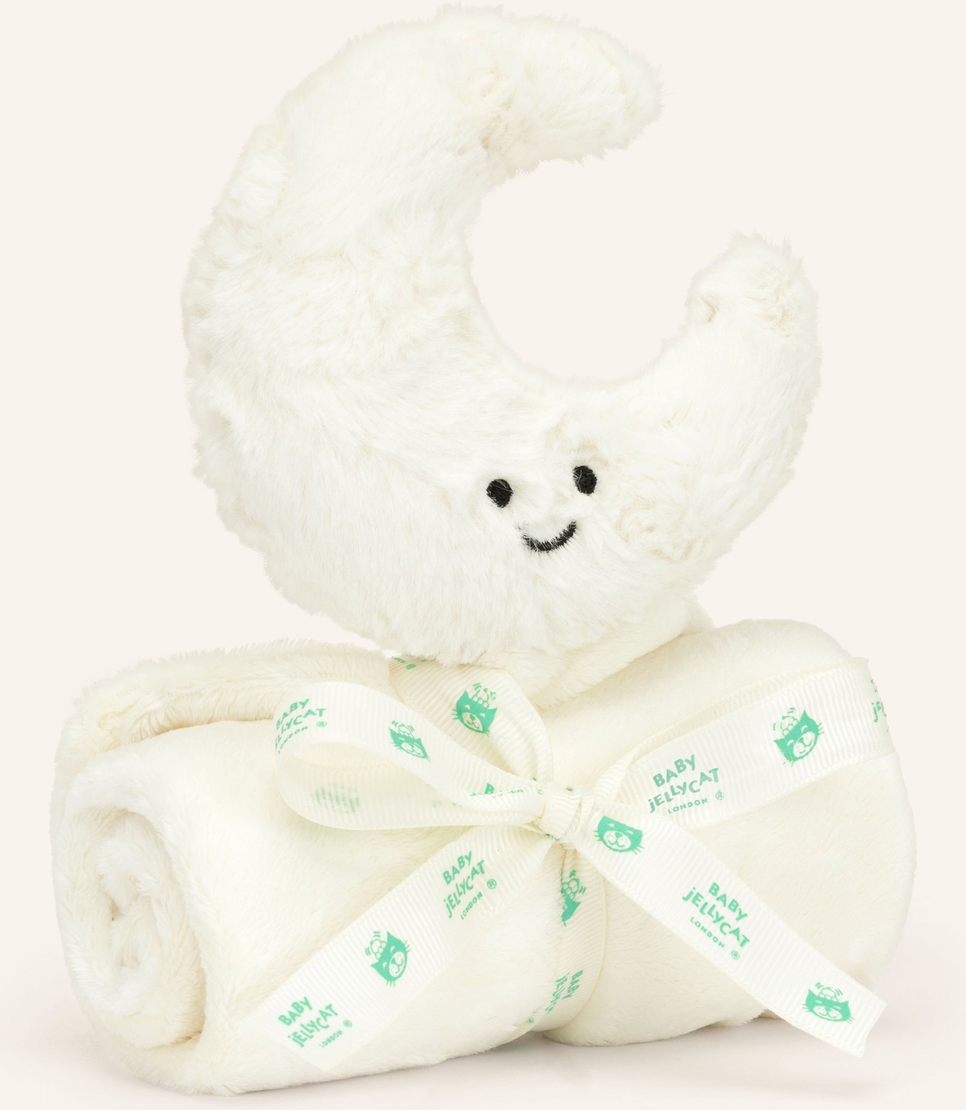 Jellycat Schmusetuch Amuseables Moon Soother weiss