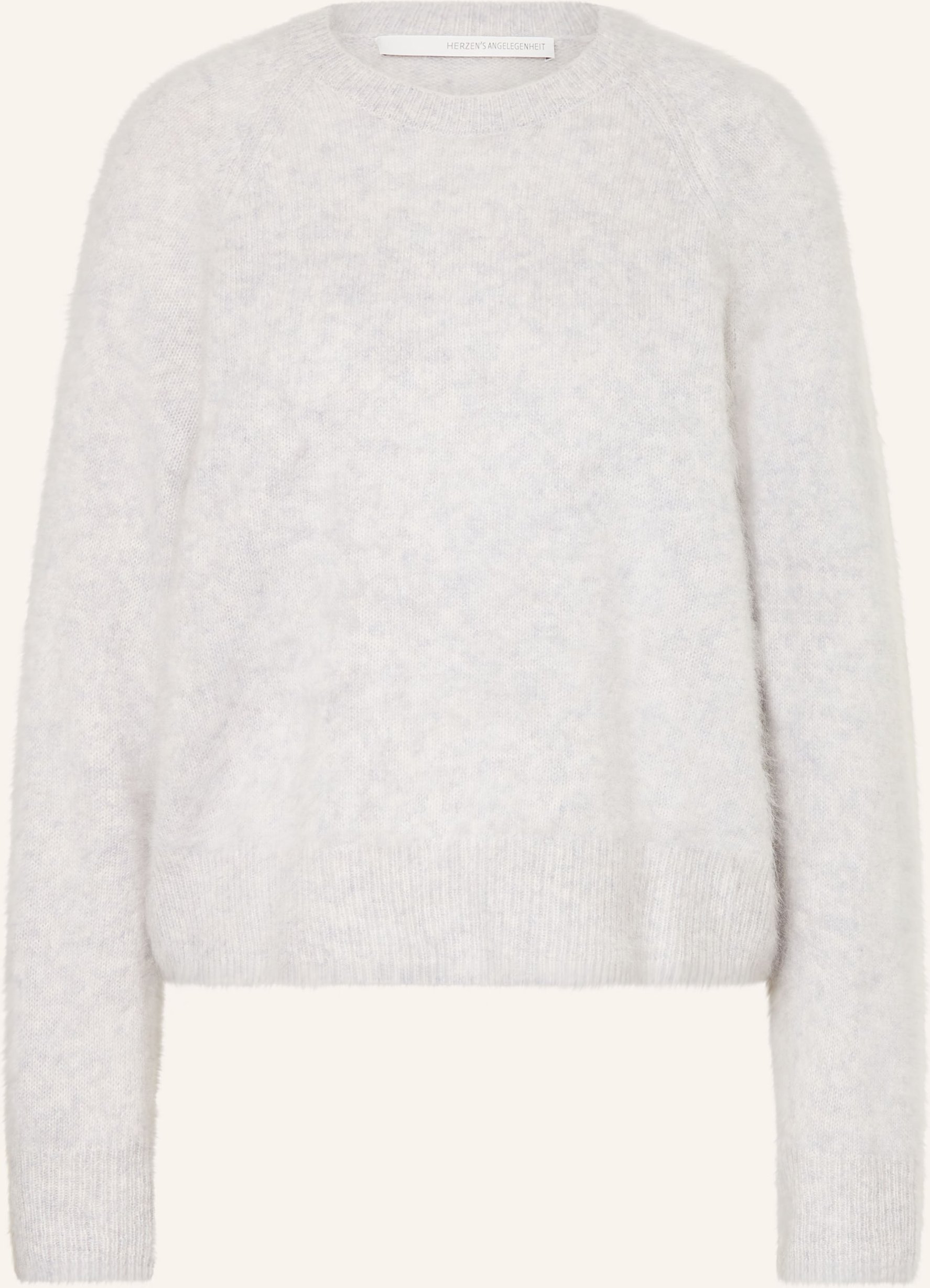 Herzen's Angelegenheit Cashmere-Pullover grau