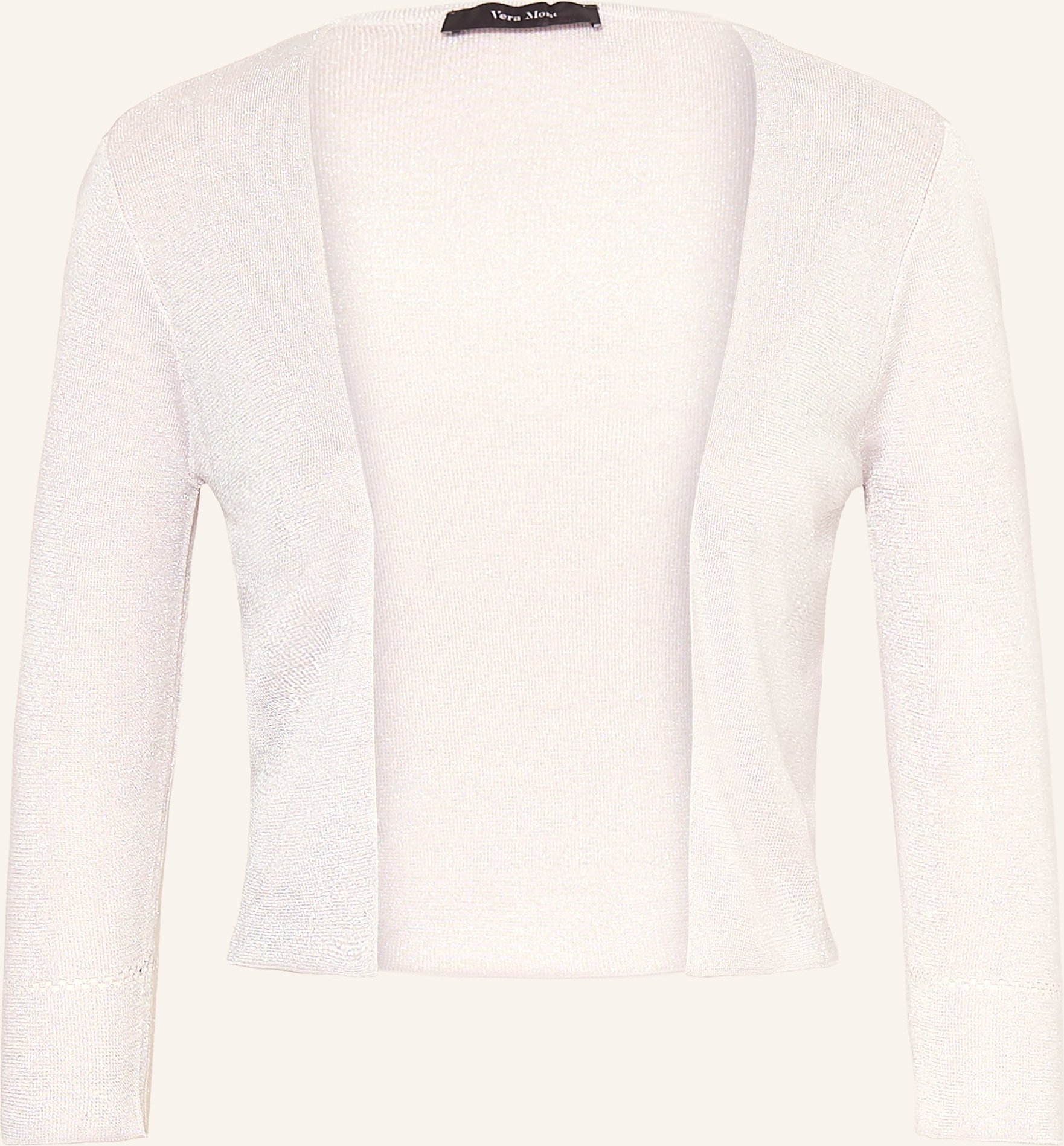 Vera Mont Strick-Bolero Mit 3/4-Arm Und Glitzergarn rosa