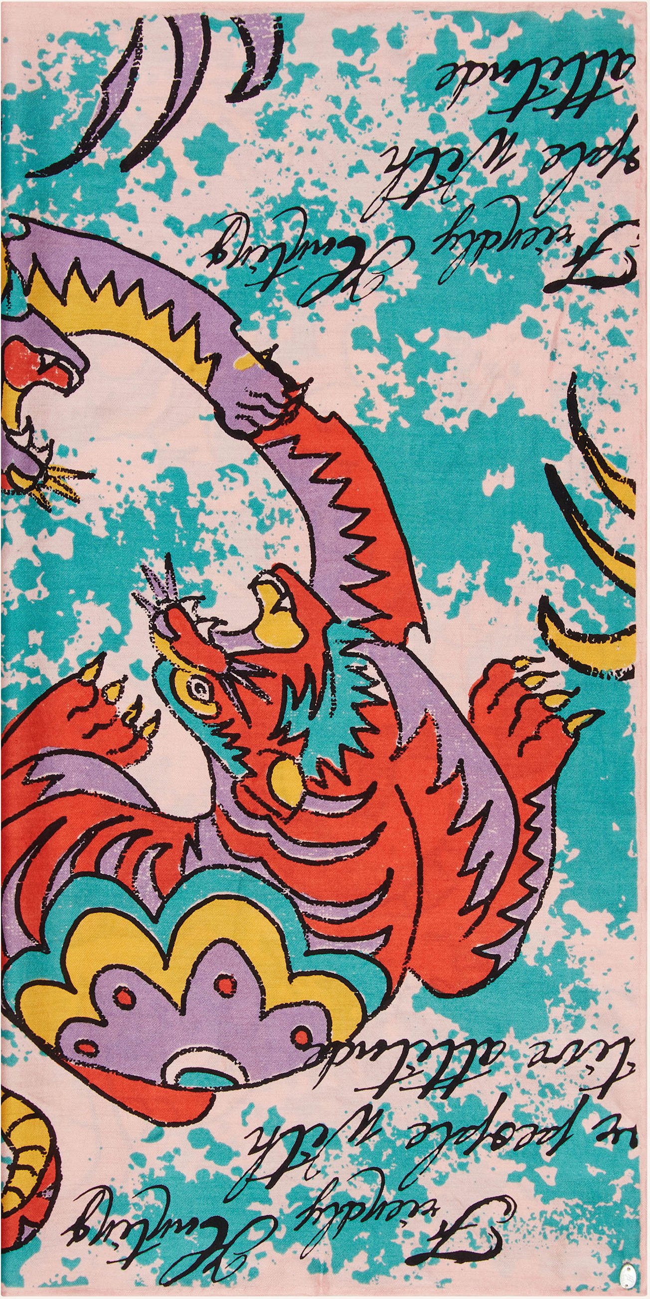 Friendly Hunting Seidentuch Lucky rosa