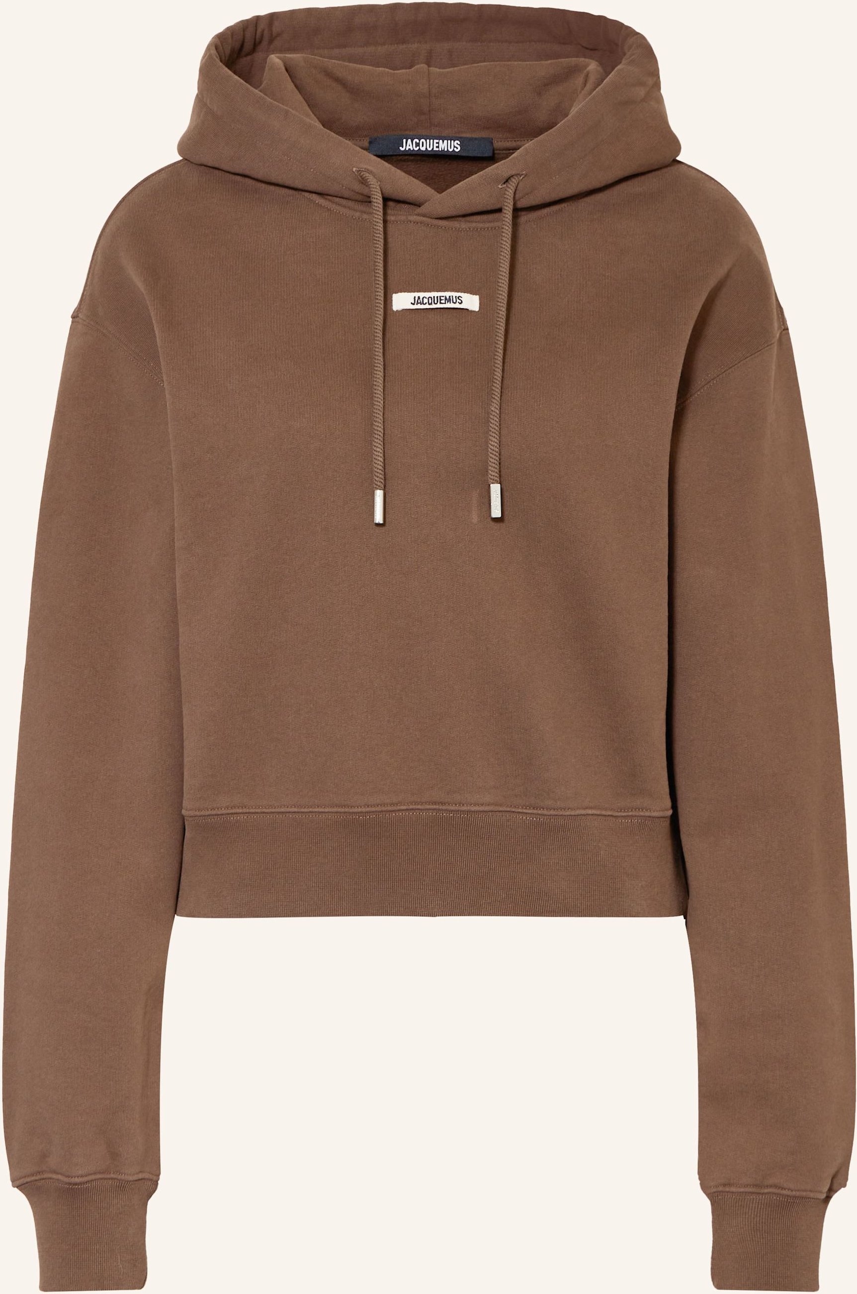 Jacquemus Hoodie Le Hoodie Gros Grain braun