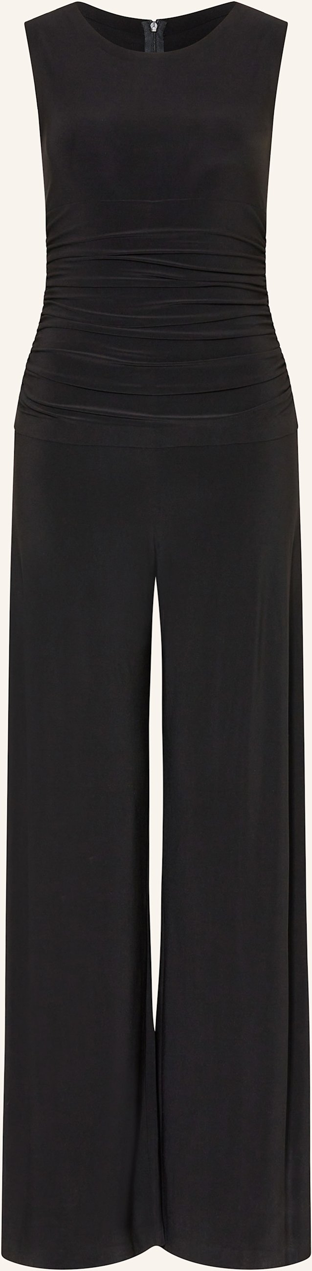 Norma Kamali Jersey-Jumpsuit schwarz