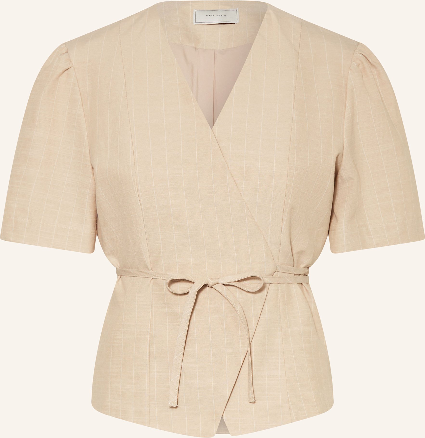 Thumbnail - Neo Noir Wickelbluse Simoni beige