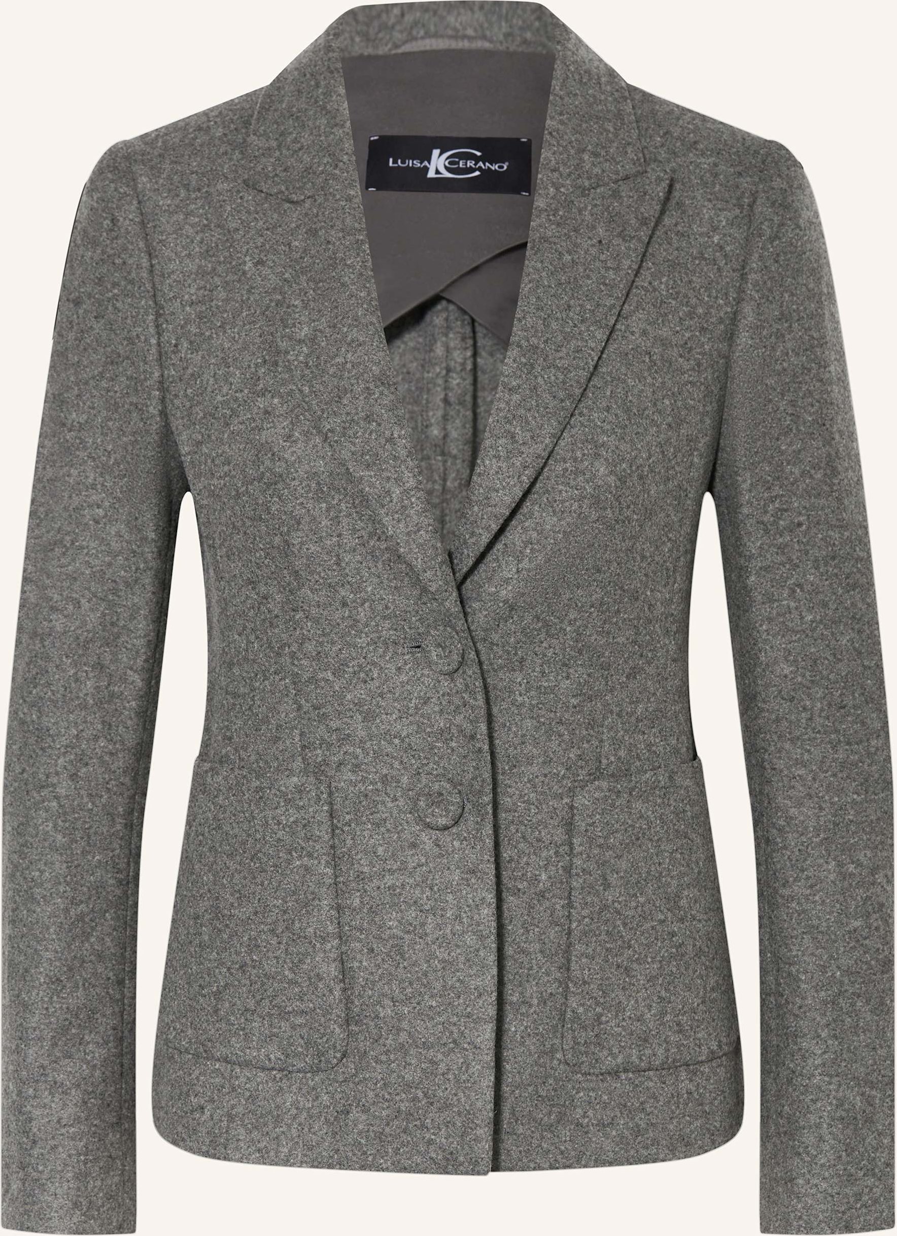Luisa Cerano Flanellblazer grau