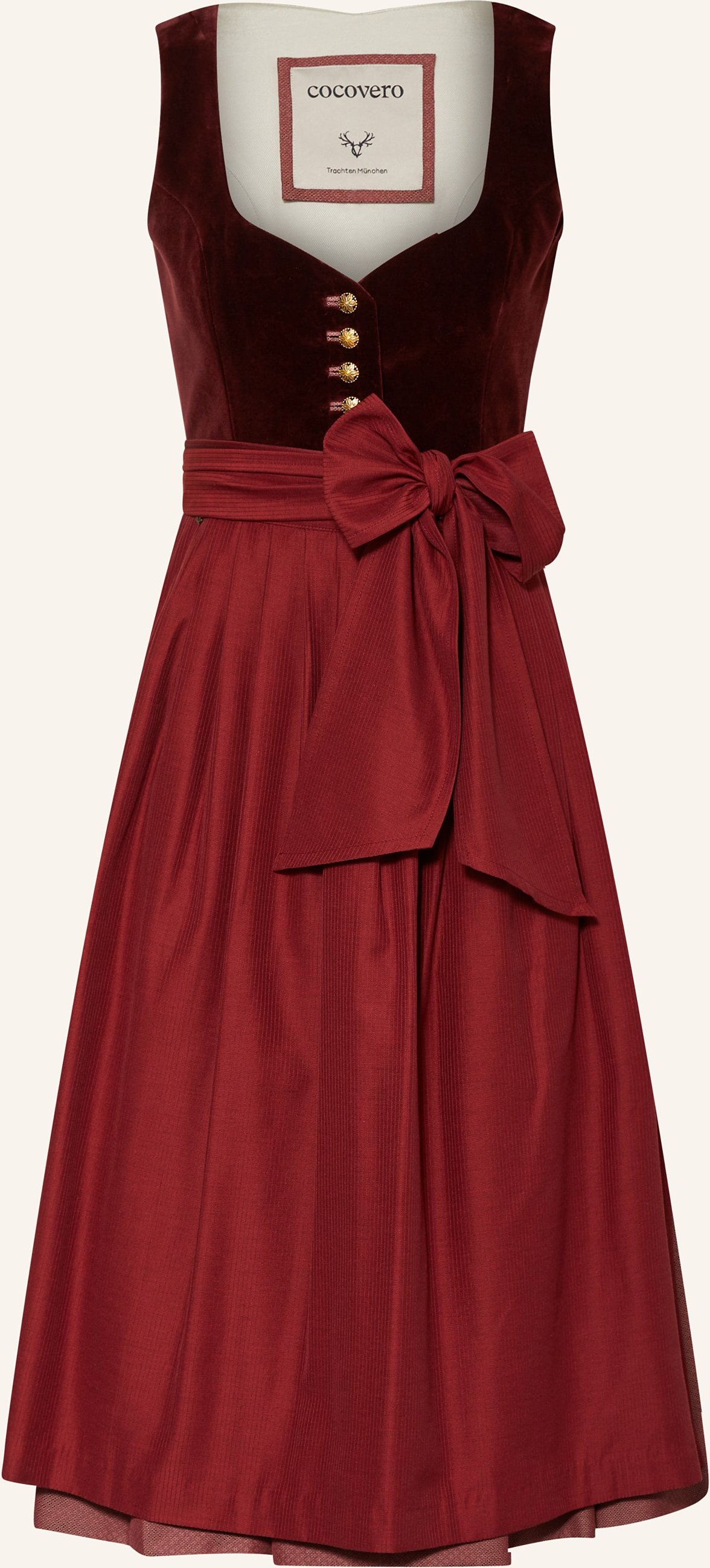 Thumbnail - Cocovero Dirndl Janni rot