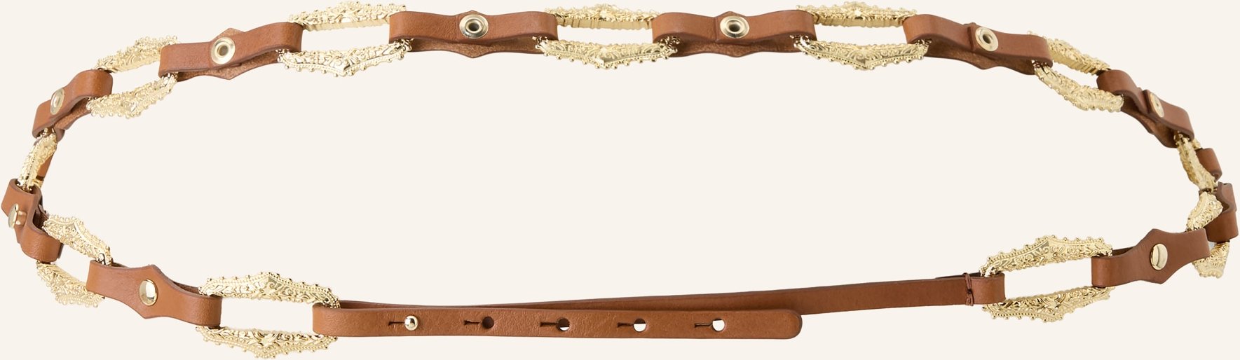 Ba&Sh Ledergürtel Baptiste braun