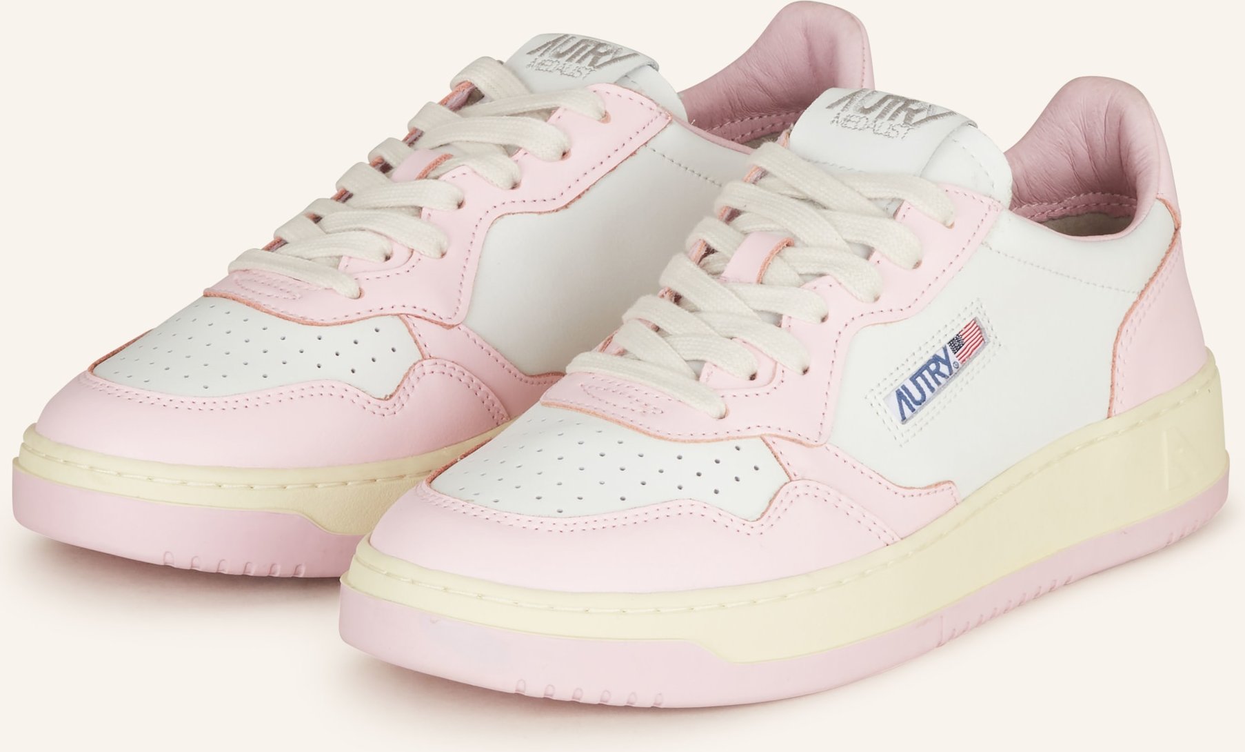 Autry Sneaker Medalist Low Wb rosa
