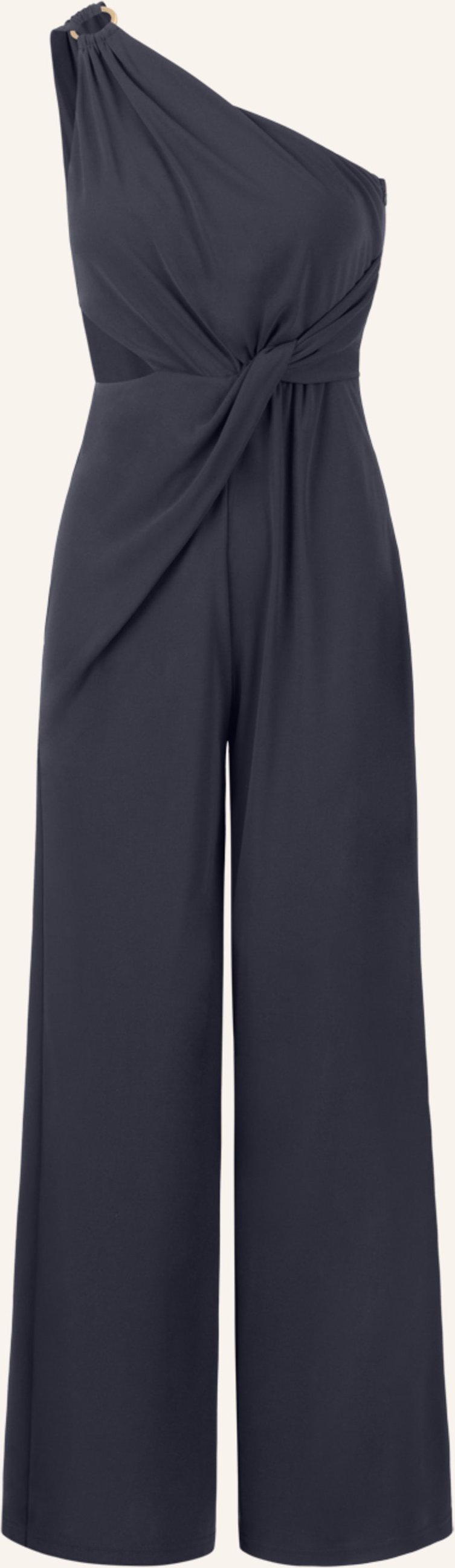 Apart One-Shoulder Jerseyoverall blau