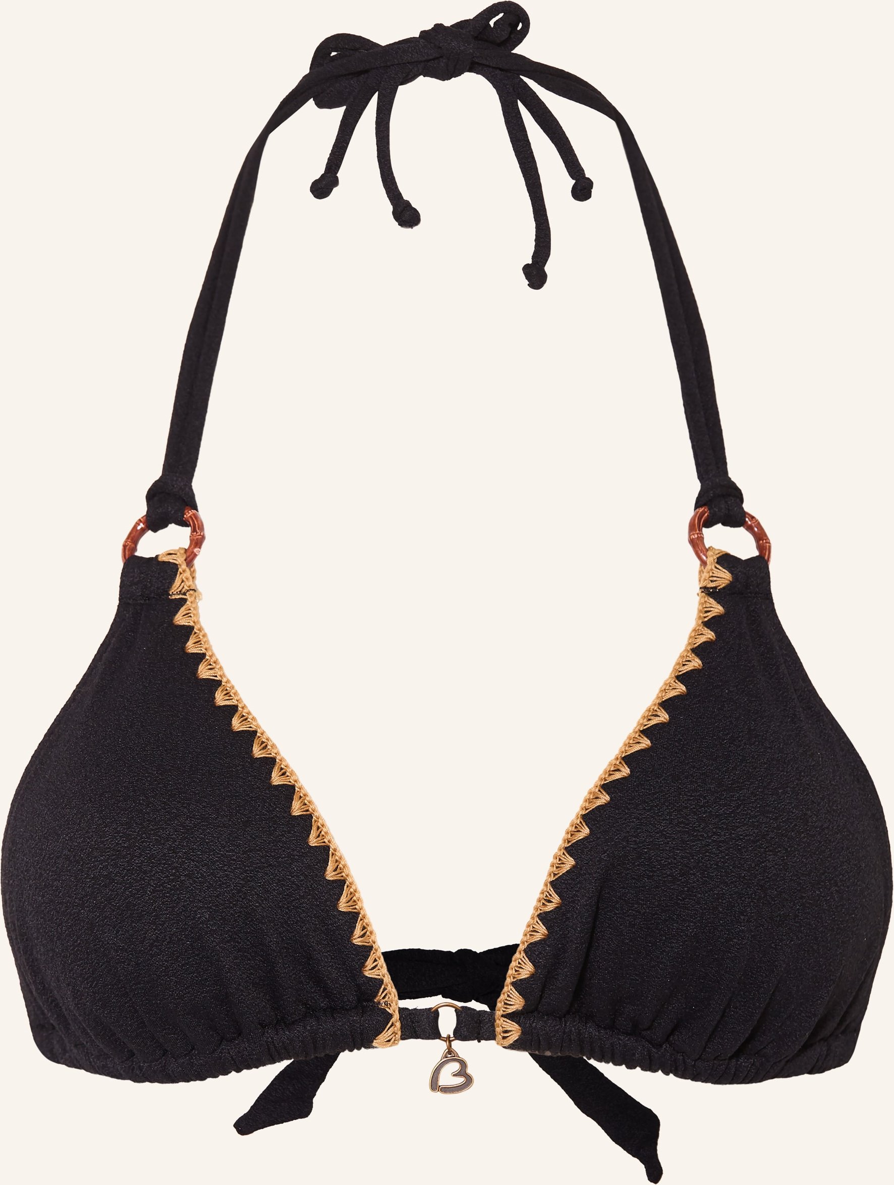 Banana Moon Triangel-Bikini-Top Santafe Yero schwarz