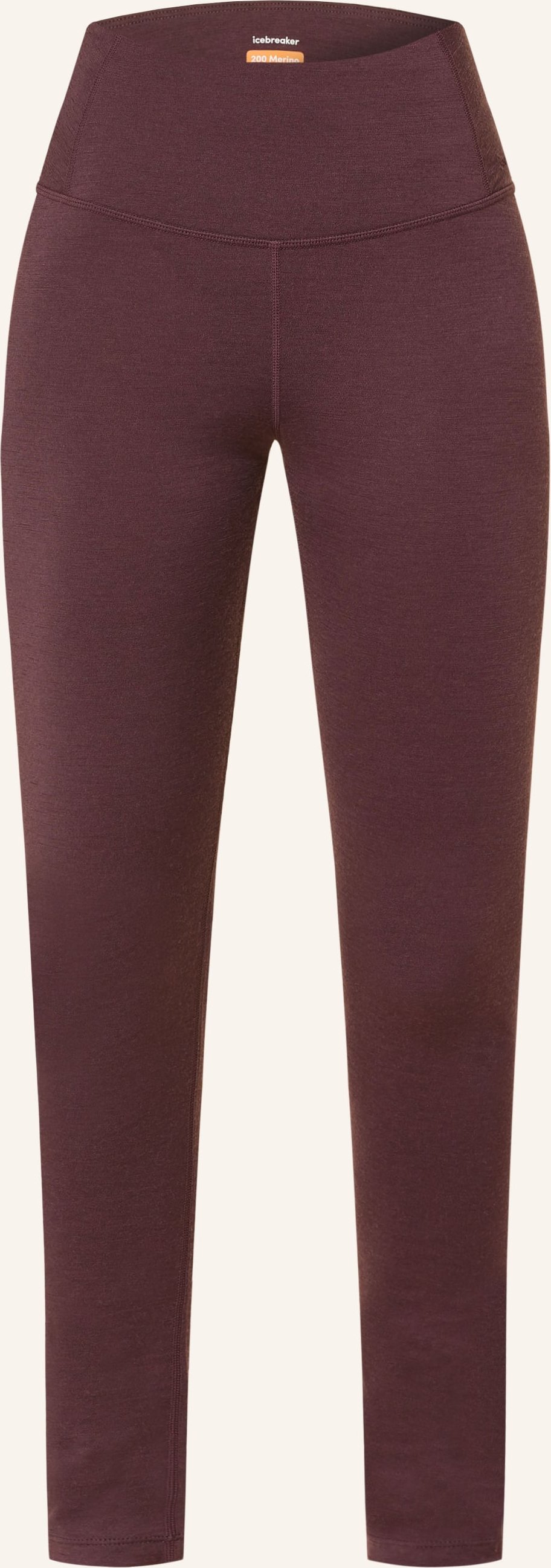 Icebreaker Funktionswäsche-Hose Merino 200 Oasis Aus Merinowolle rot