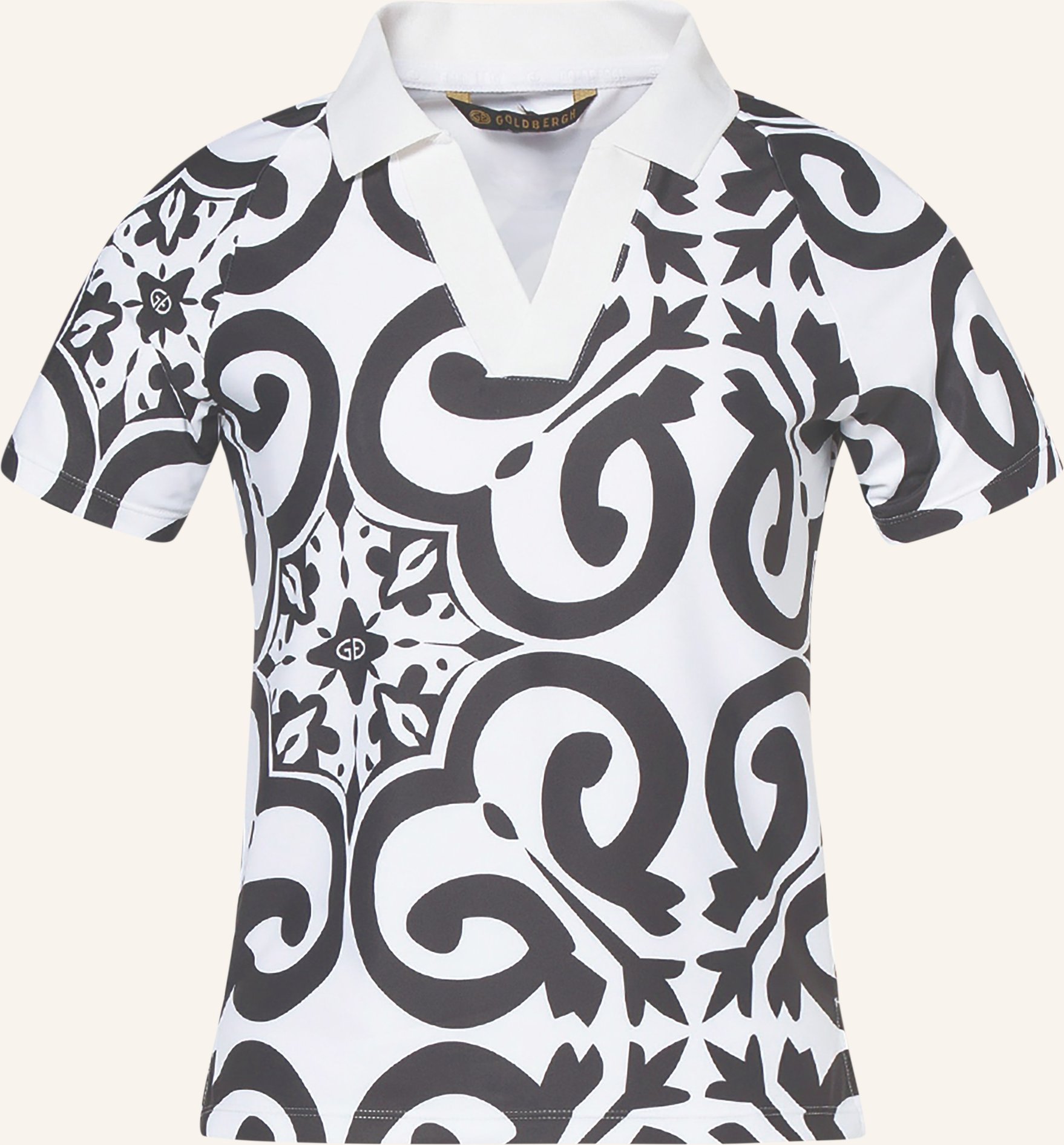 Goldbergh Funktions-Poloshirt Azore schwarz