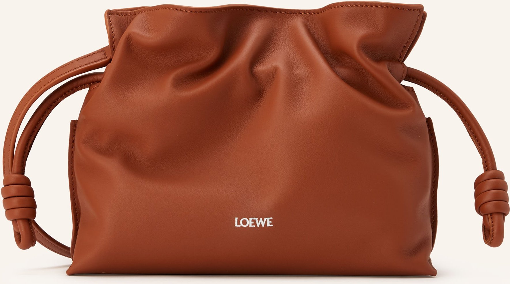 Loewe Umhängetasche Flamenco Mini braun