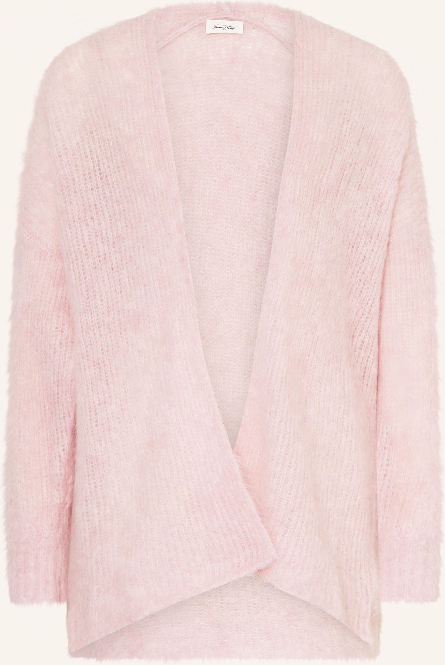 American Vintage Strickhülle Bymi Aus Alpaka rosa