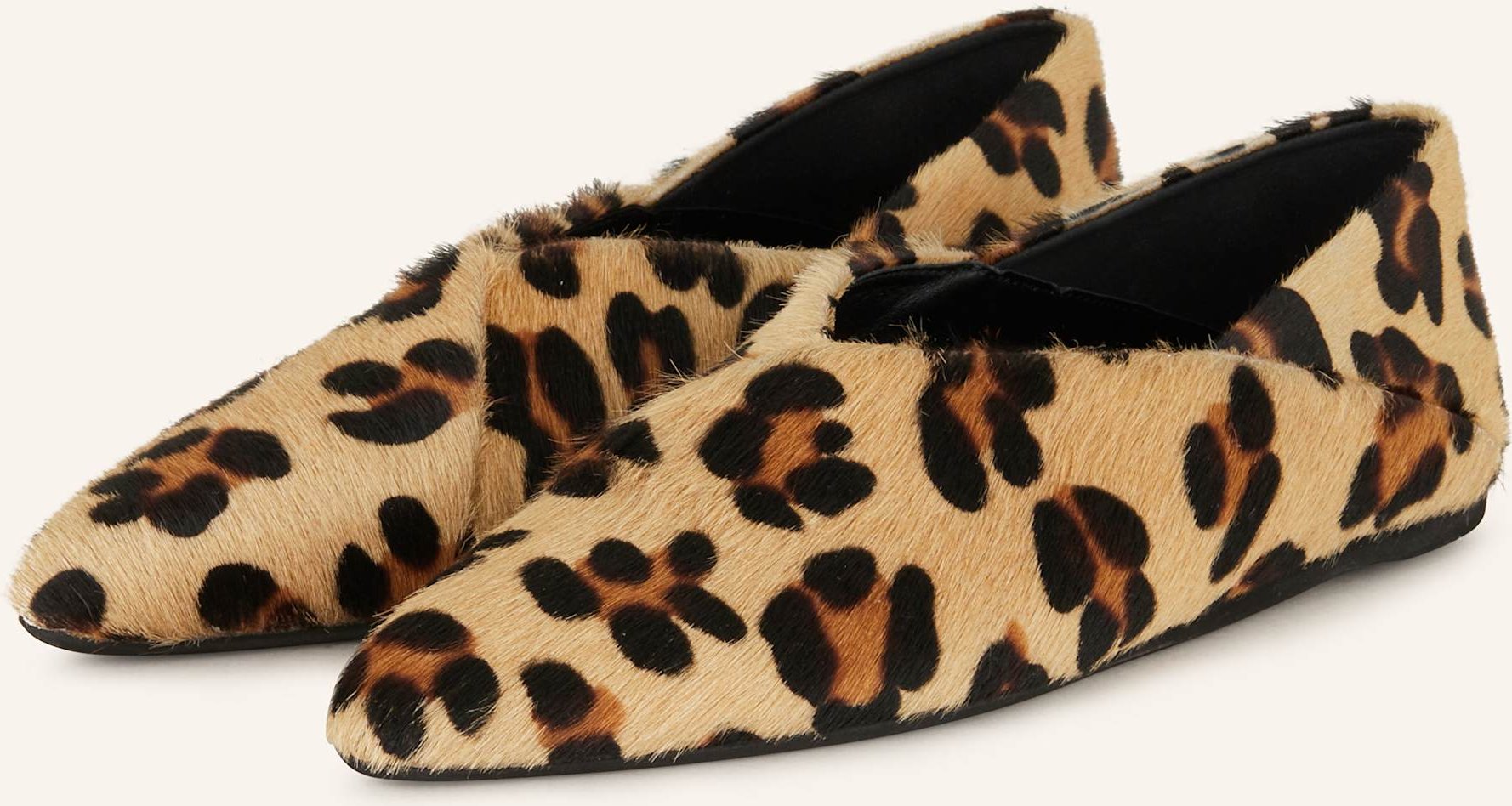 Closed Ballerinas braun