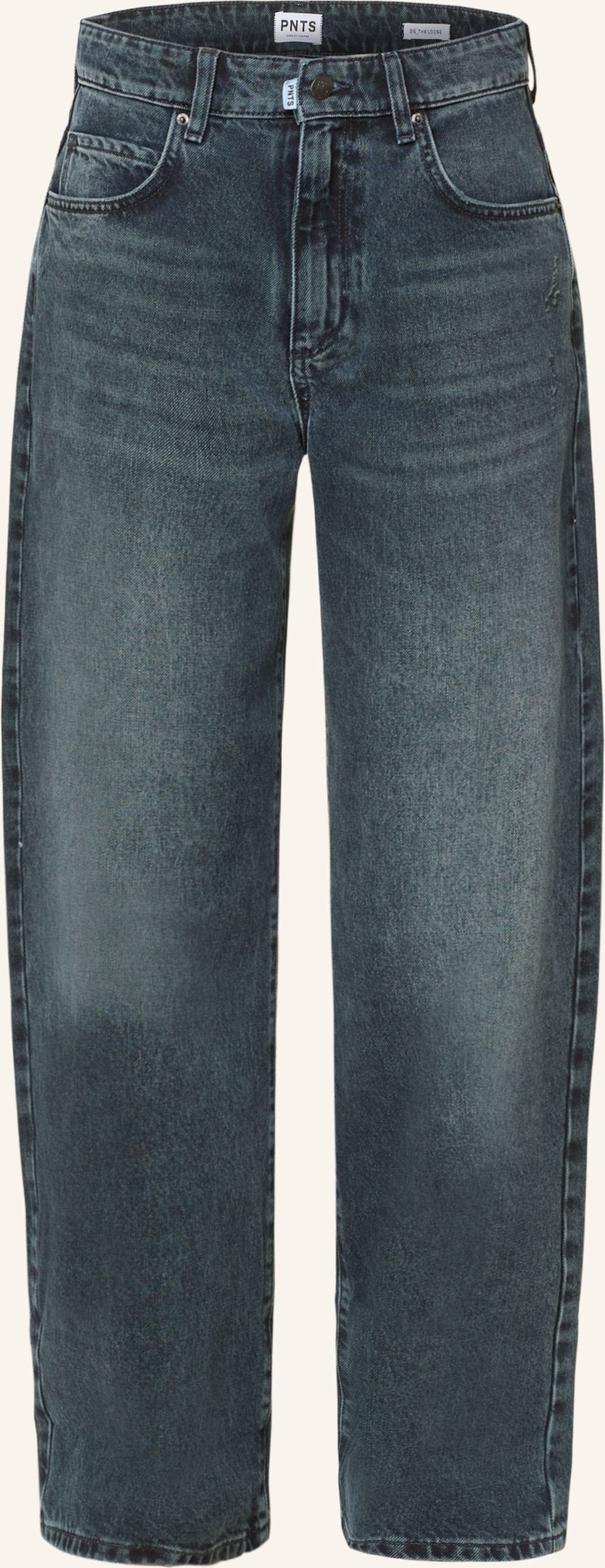 Pnts Wide Leg Jeans The Loose blau