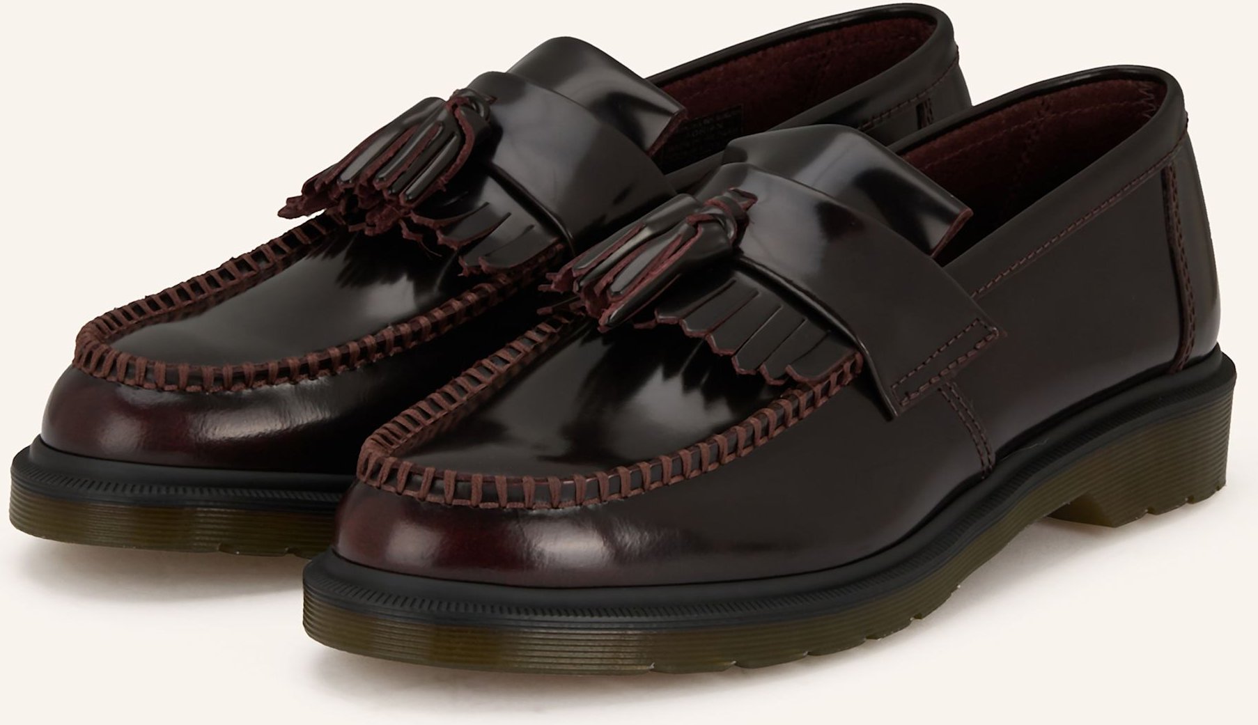 Thumbnail - Dr. Martens Lack-Loafer Adrian rot