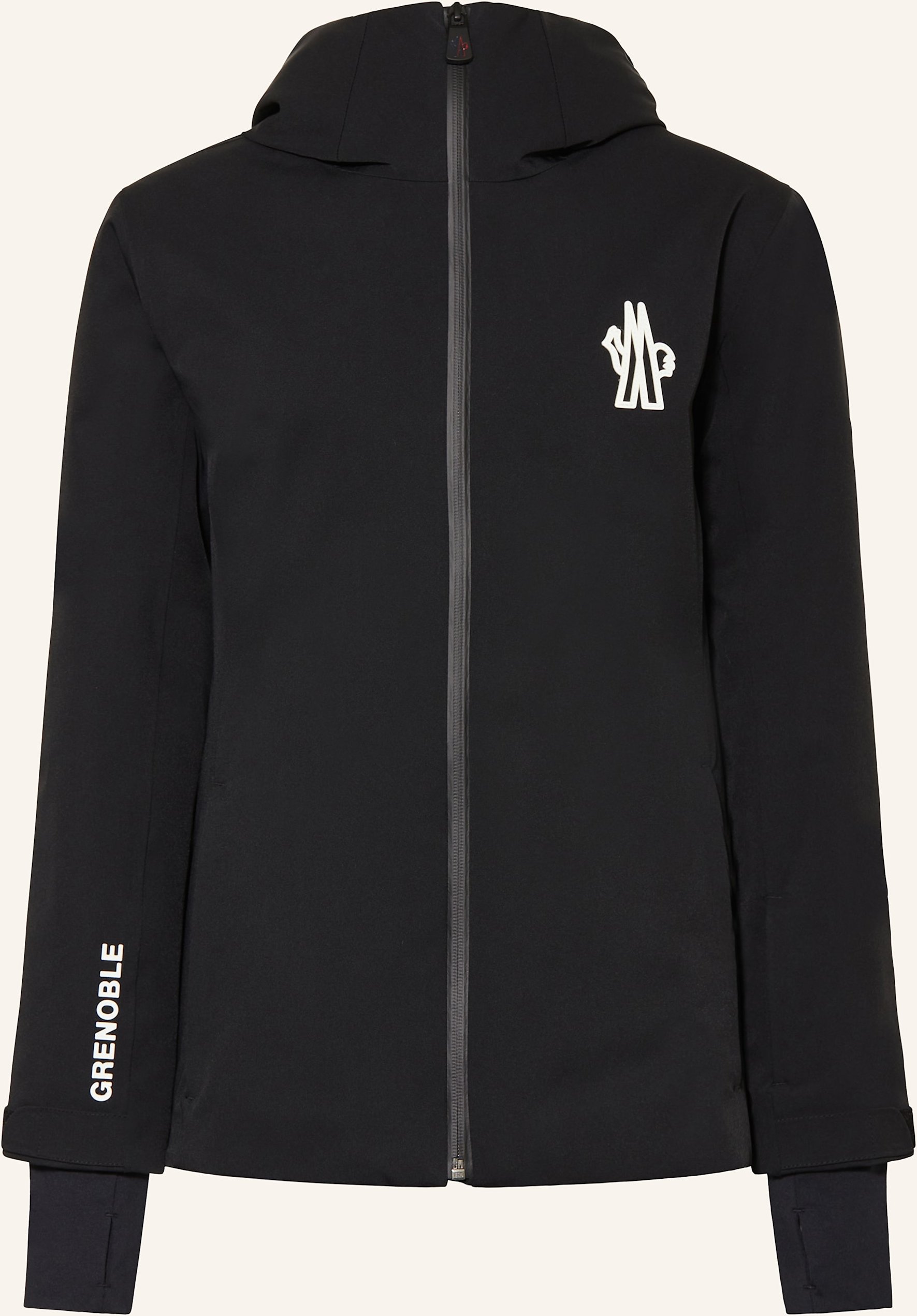 Thumbnail - Moncler Enfant Skijacke Yoline schwarz