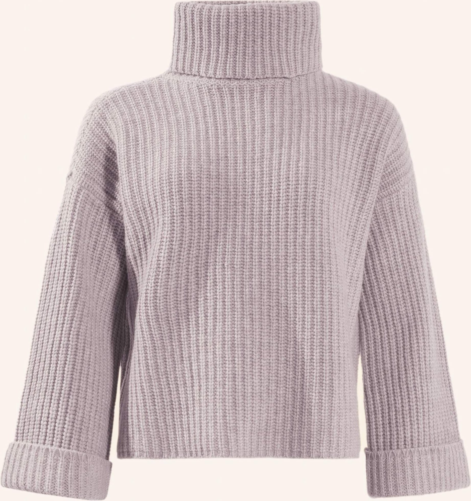 Thumbnail - Adlysh Wollpullover Mit Rollkragen lila