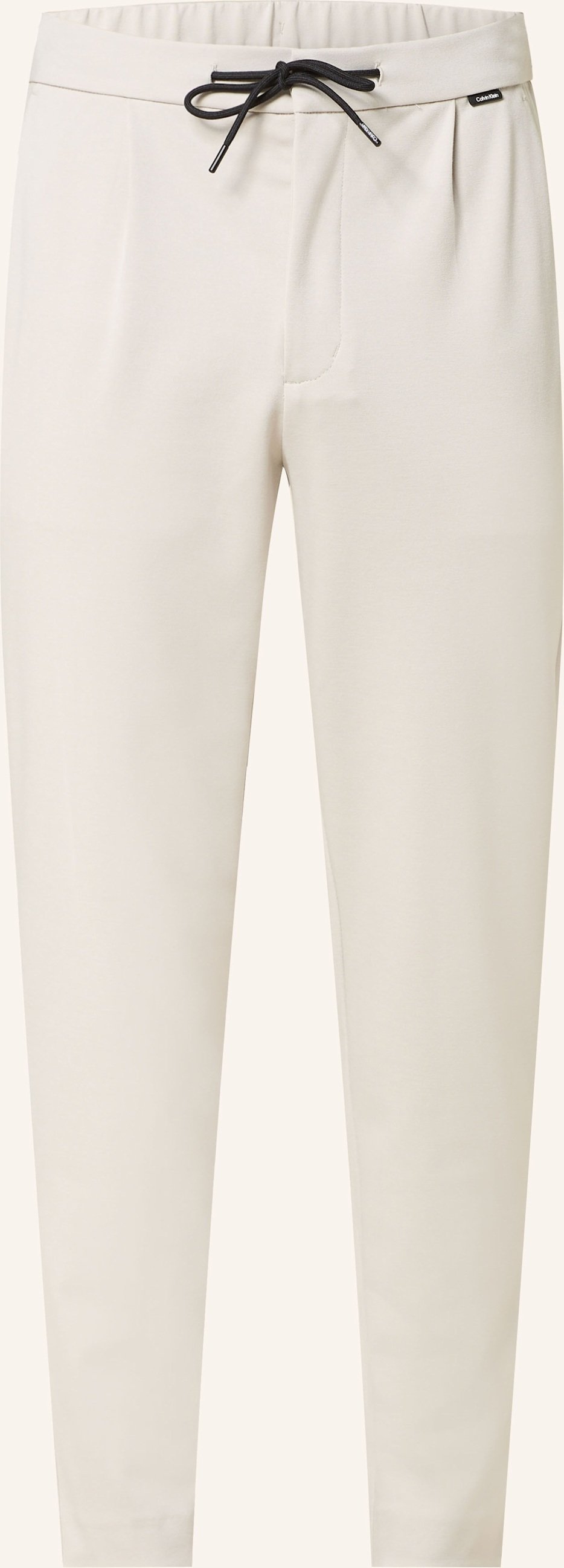 Thumbnail - Calvin Klein Hose Im Jogging Stil Tapered Fit beige