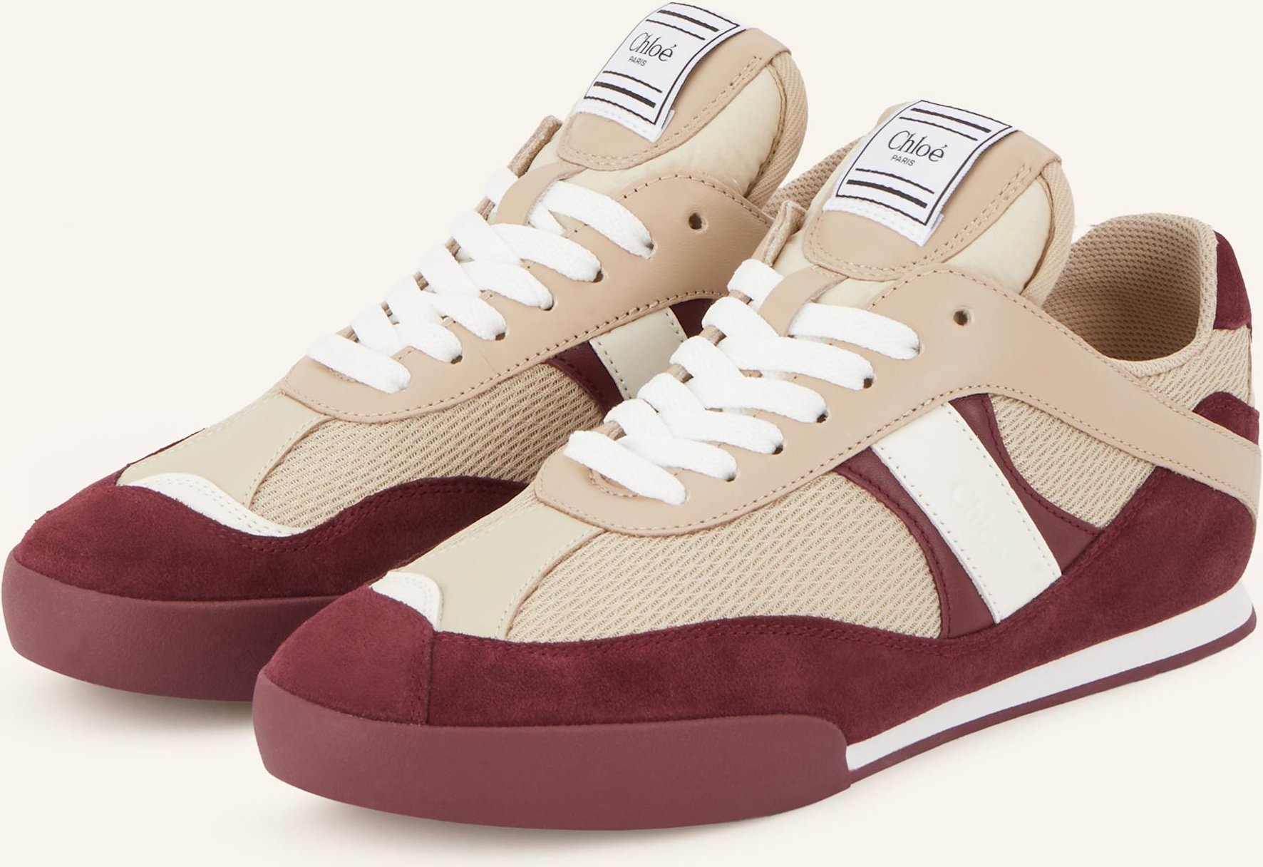 Chloé Sneaker Kick beige