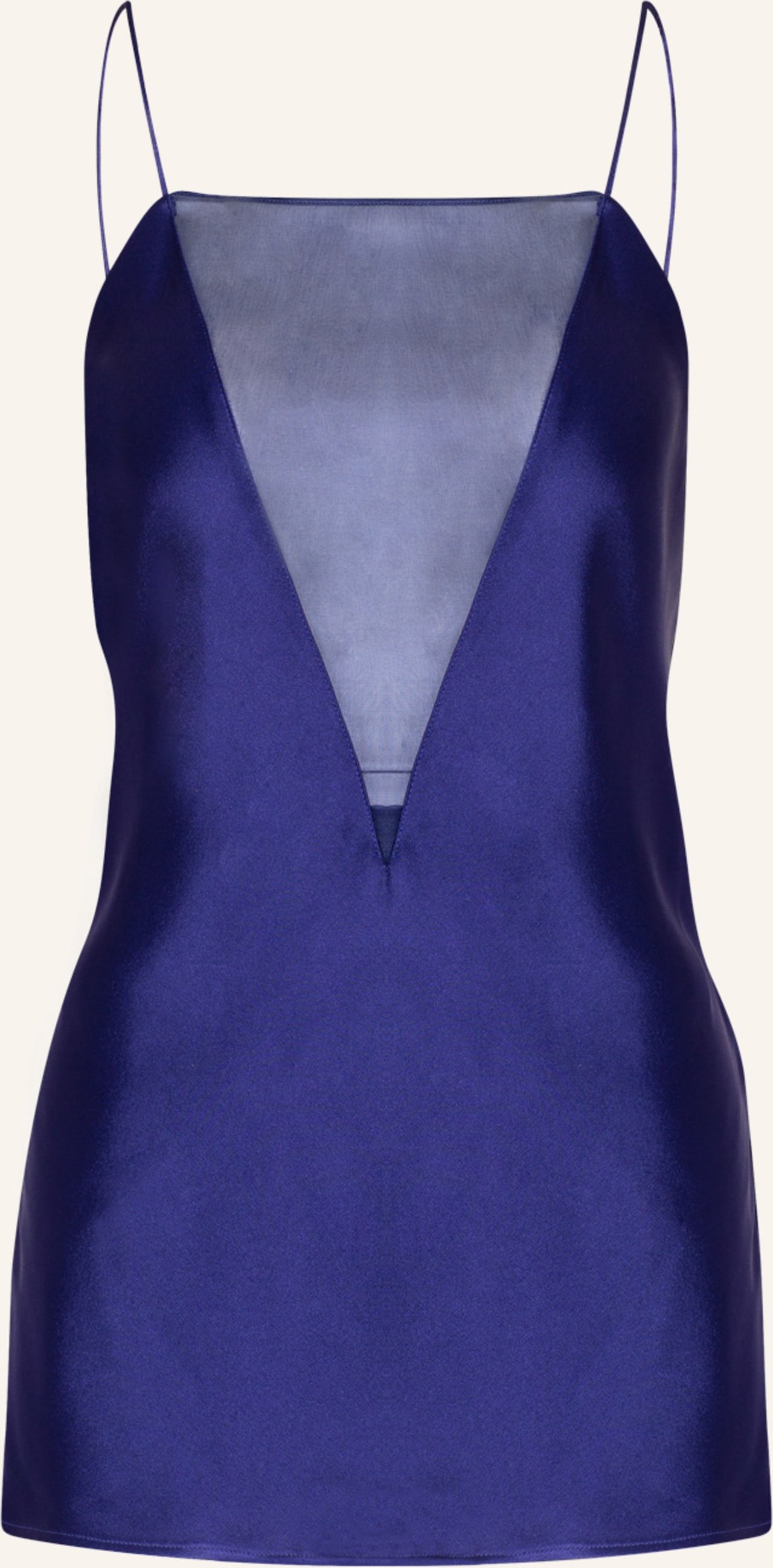 Stella Mccartney Satintop blau